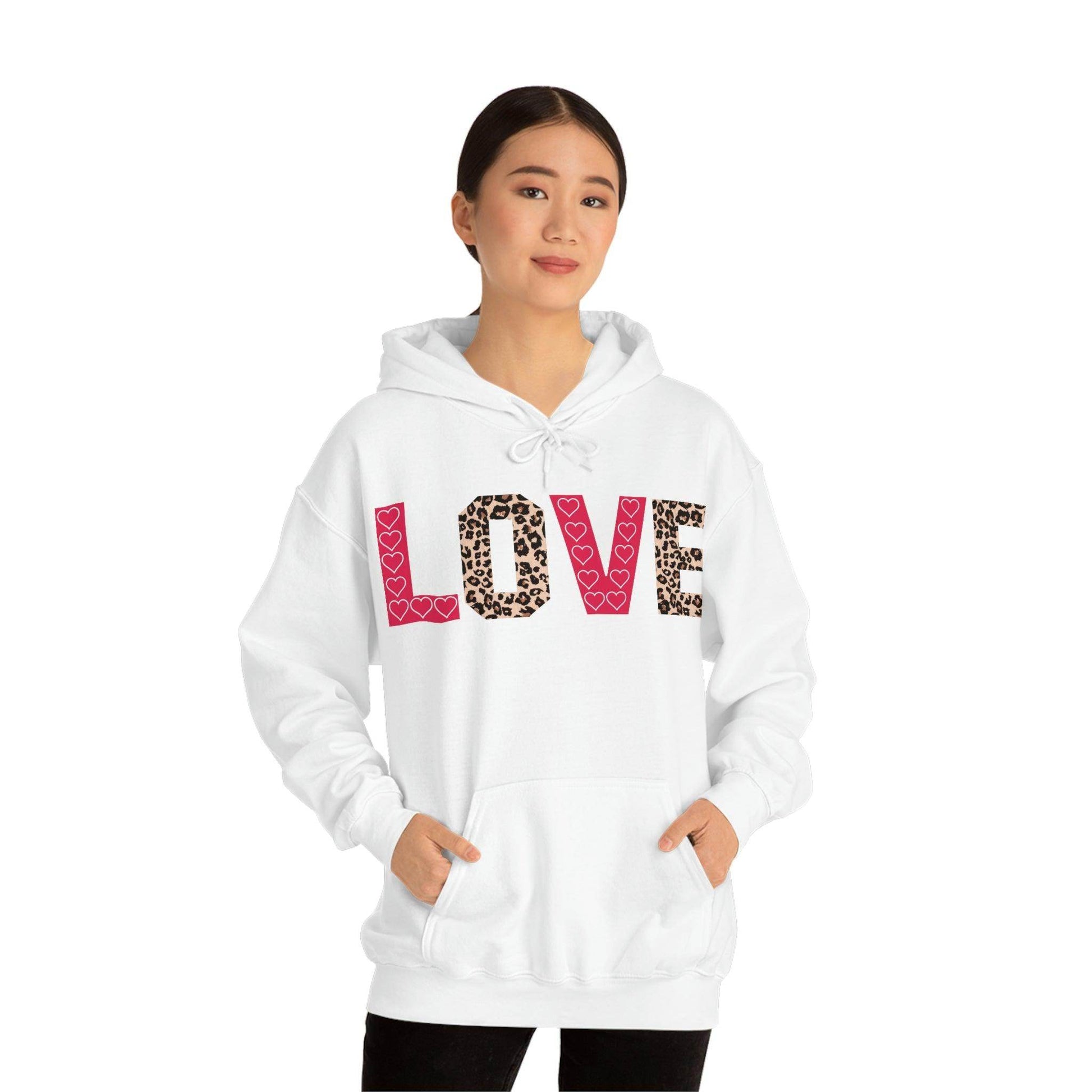 Love Hooded Sweatshirt - Giftsmojo