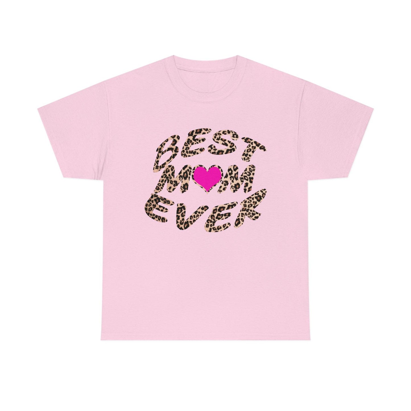 Best mom ever leopard print Tee - Giftsmojo