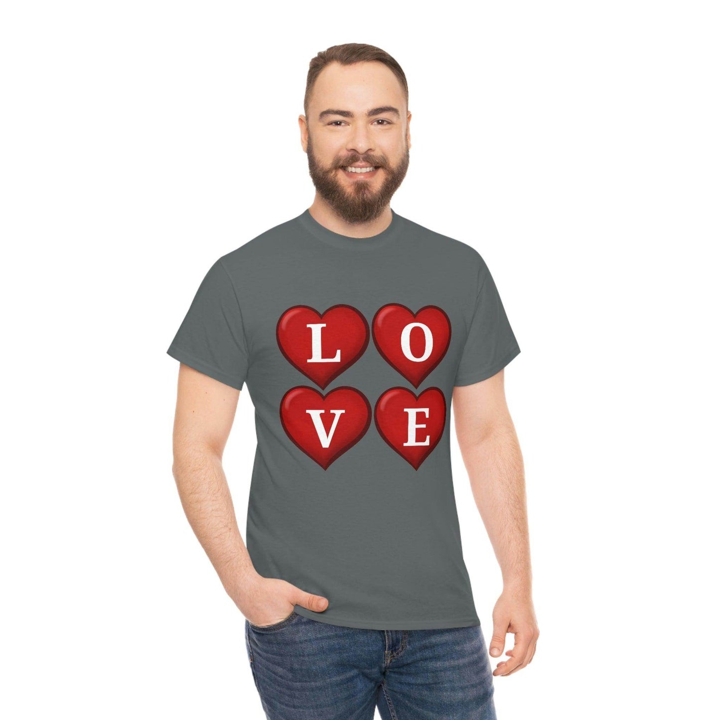 4hearts love Tee - Giftsmojo