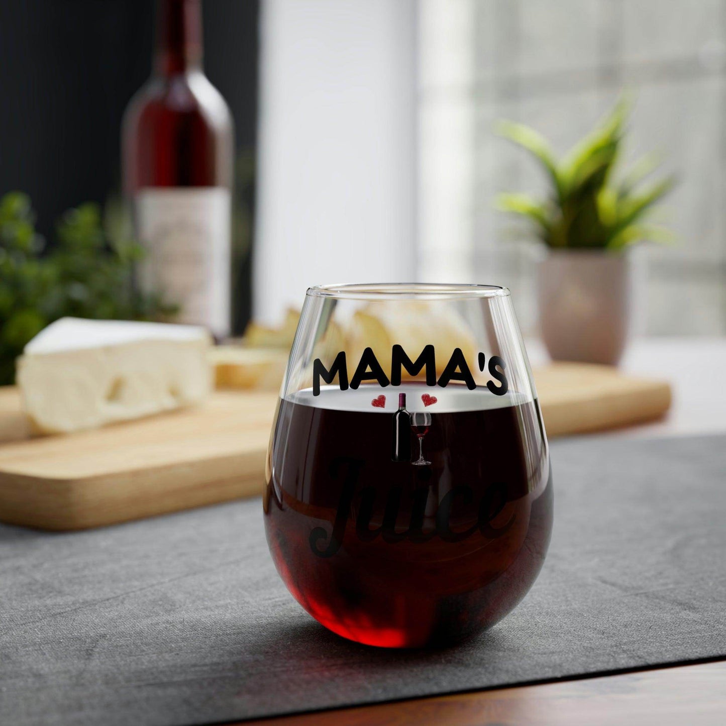 Mom wine glass Mama's Juice Wine Glass - Mother's Day Wine glass Gift for Mom - Giftsmojo