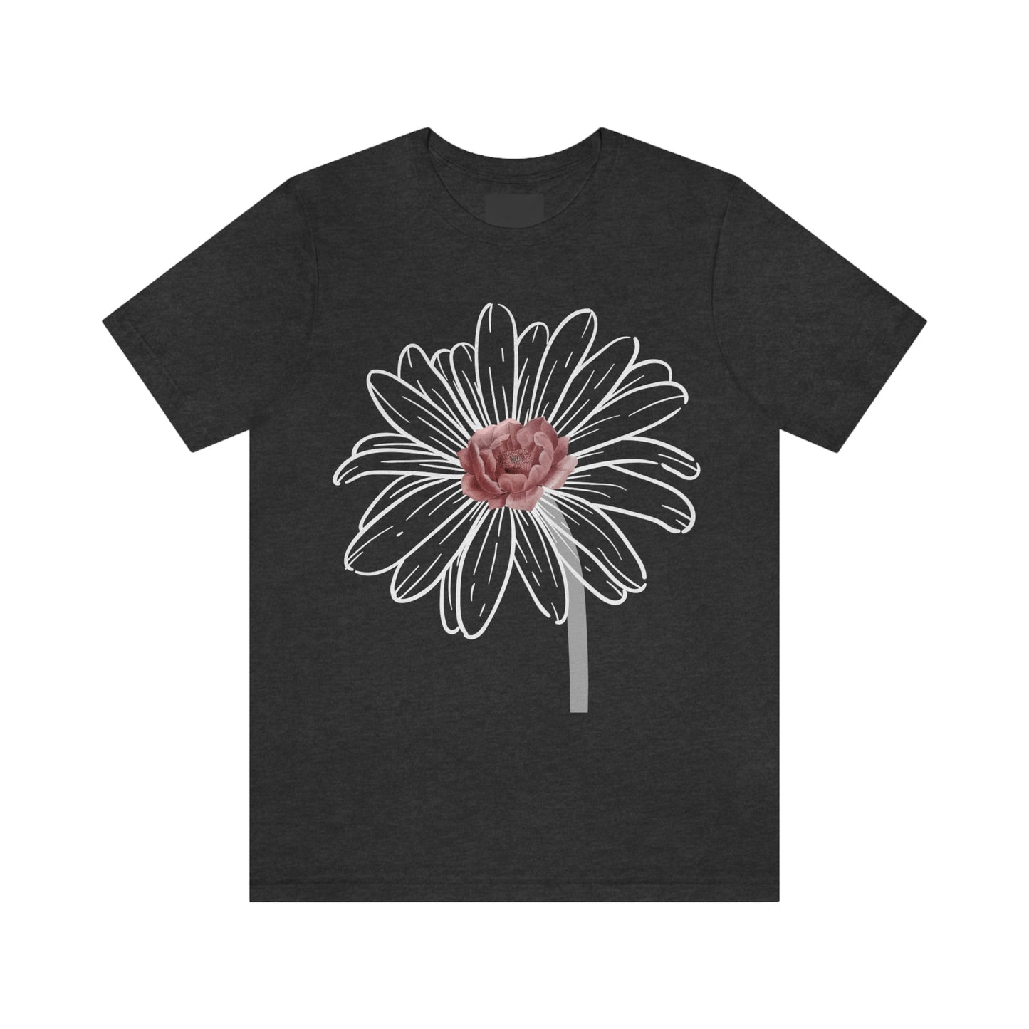 Flower Tshirt, Vintage Flower Shirt, Vintage Botanical Shirt, Vintage T-shirt, Graphic Tshirt, Botanical Print, Wildflower shirt, floral Tee