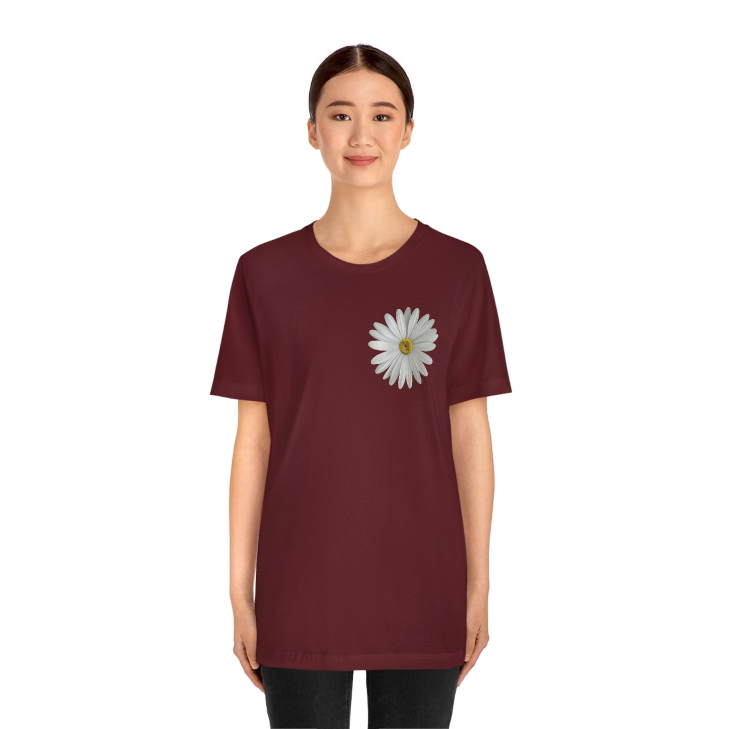 Daisy Shirt Floral Shirt Gift, Boho Shirt, Birth Month Flower, Gift For Mom, Daisy Women Shirt Flower Tee Summer Shirt,