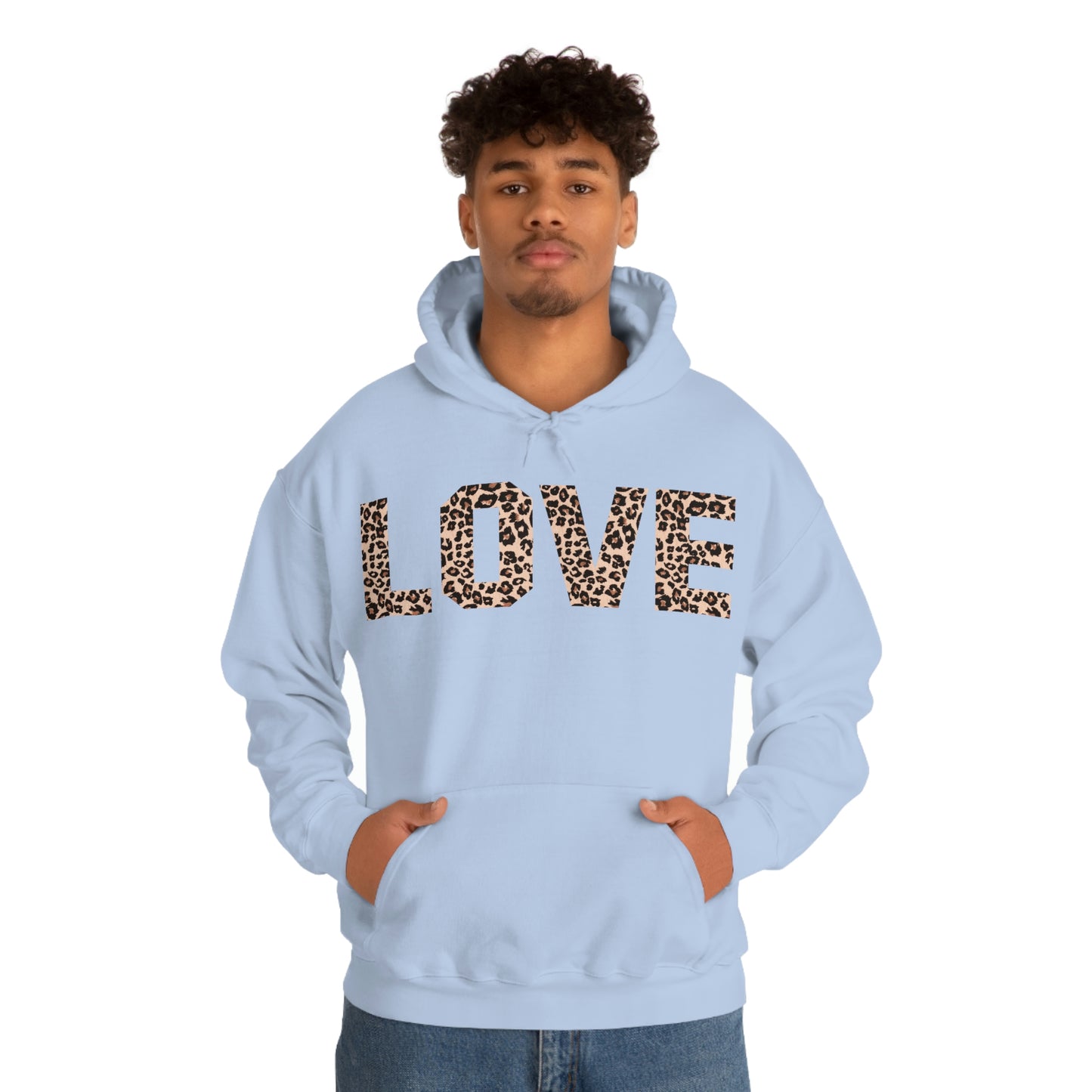 Leopard print Hooded Sweatshirt