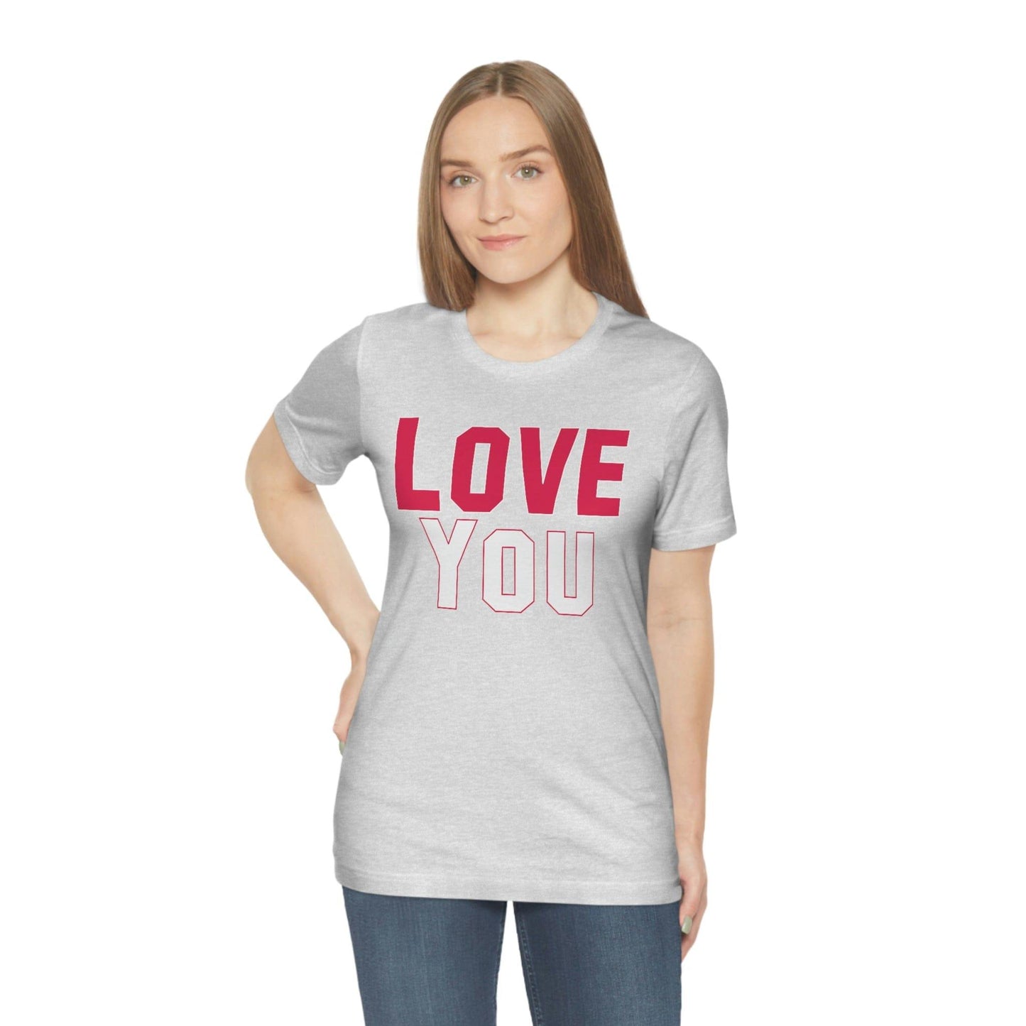 Love you T-shirt - Giftsmojo