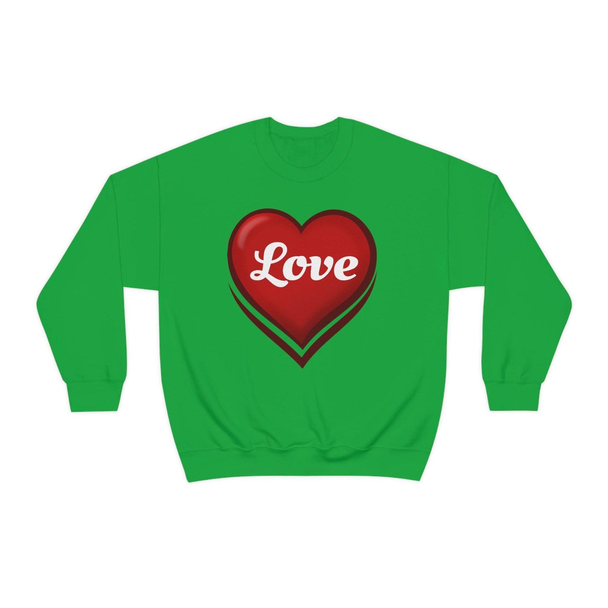 Love Sweatshirt, Valentine's Gift, - Giftsmojo