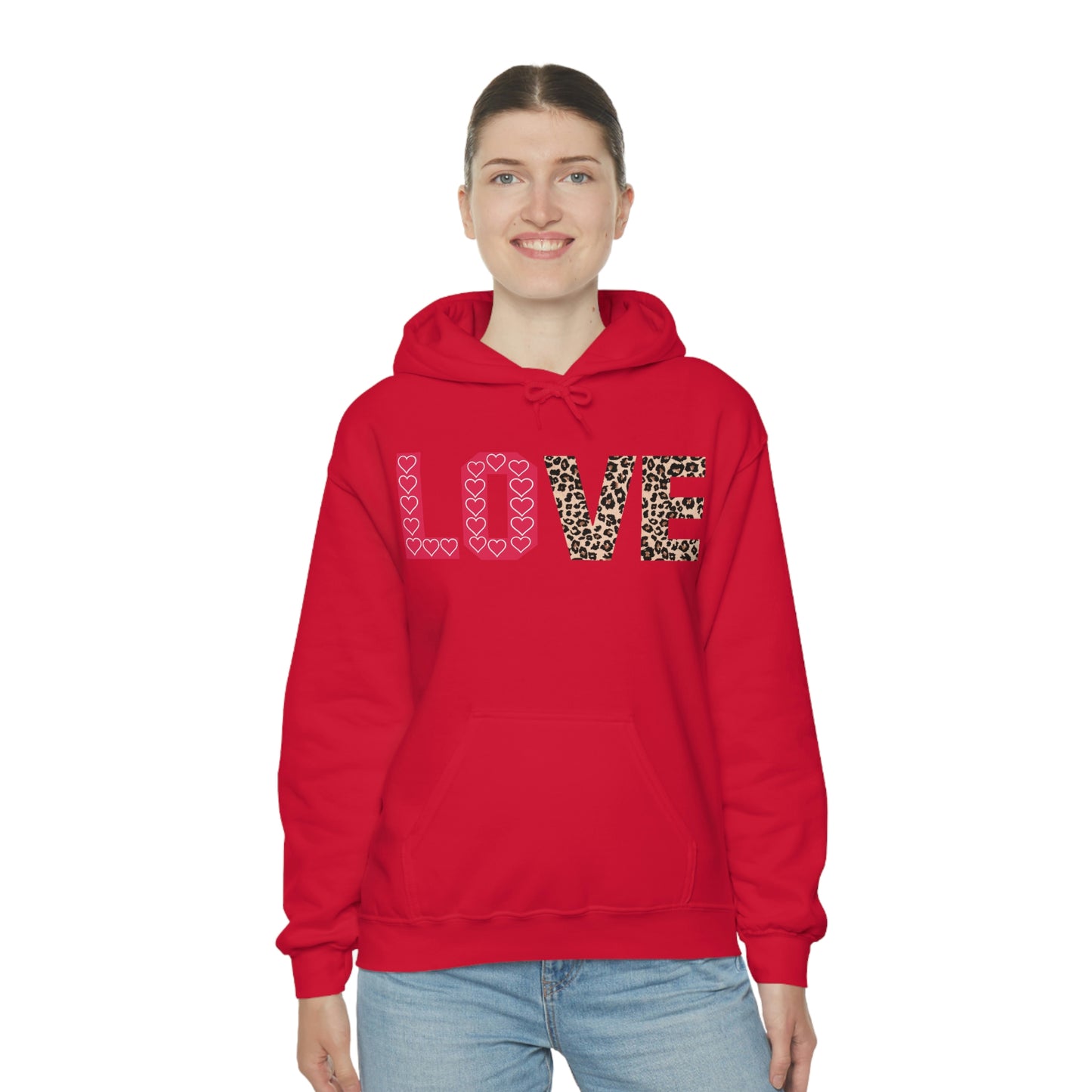 Leopard print Hooded Sweatshirt