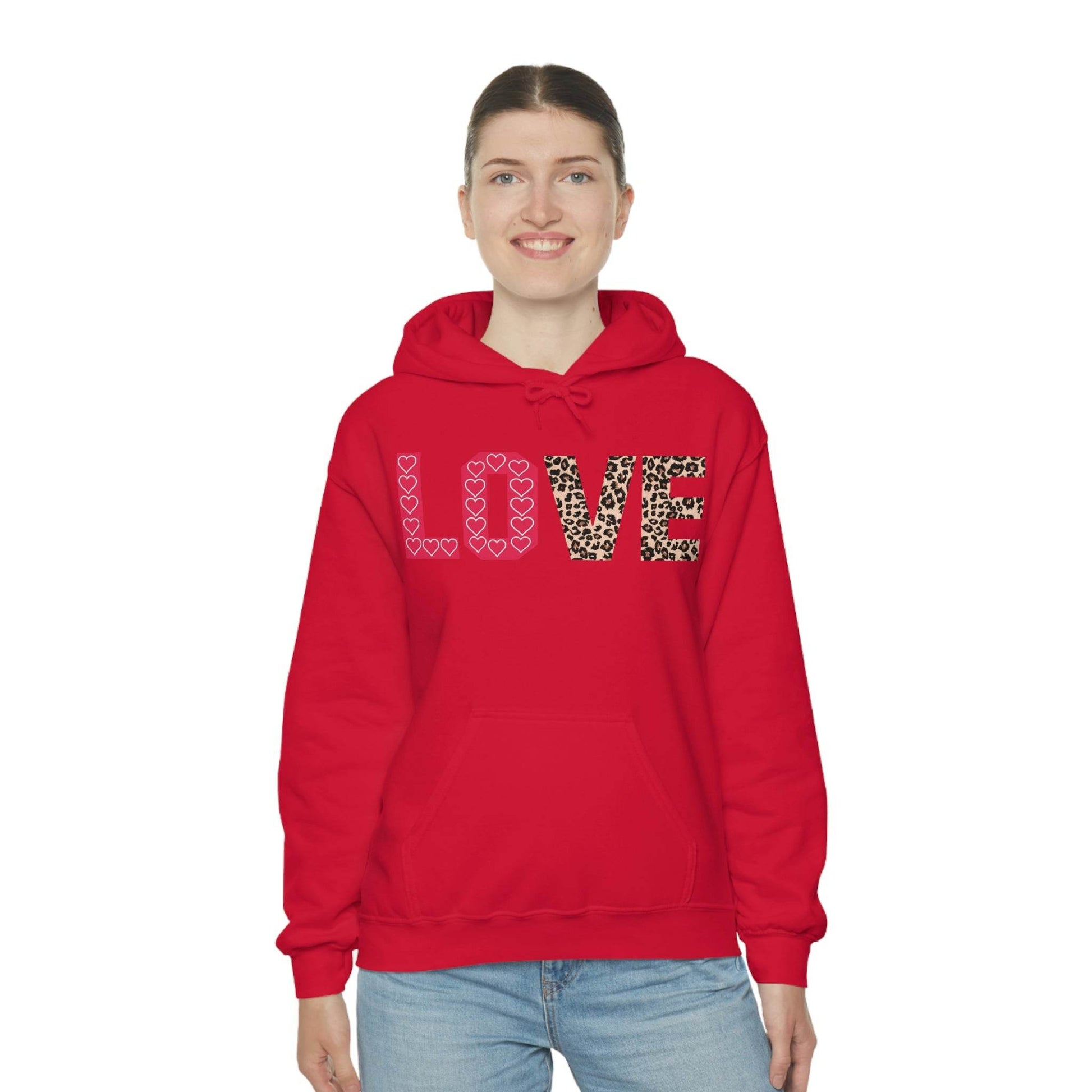 Leopard print Hooded Sweatshirt - Giftsmojo