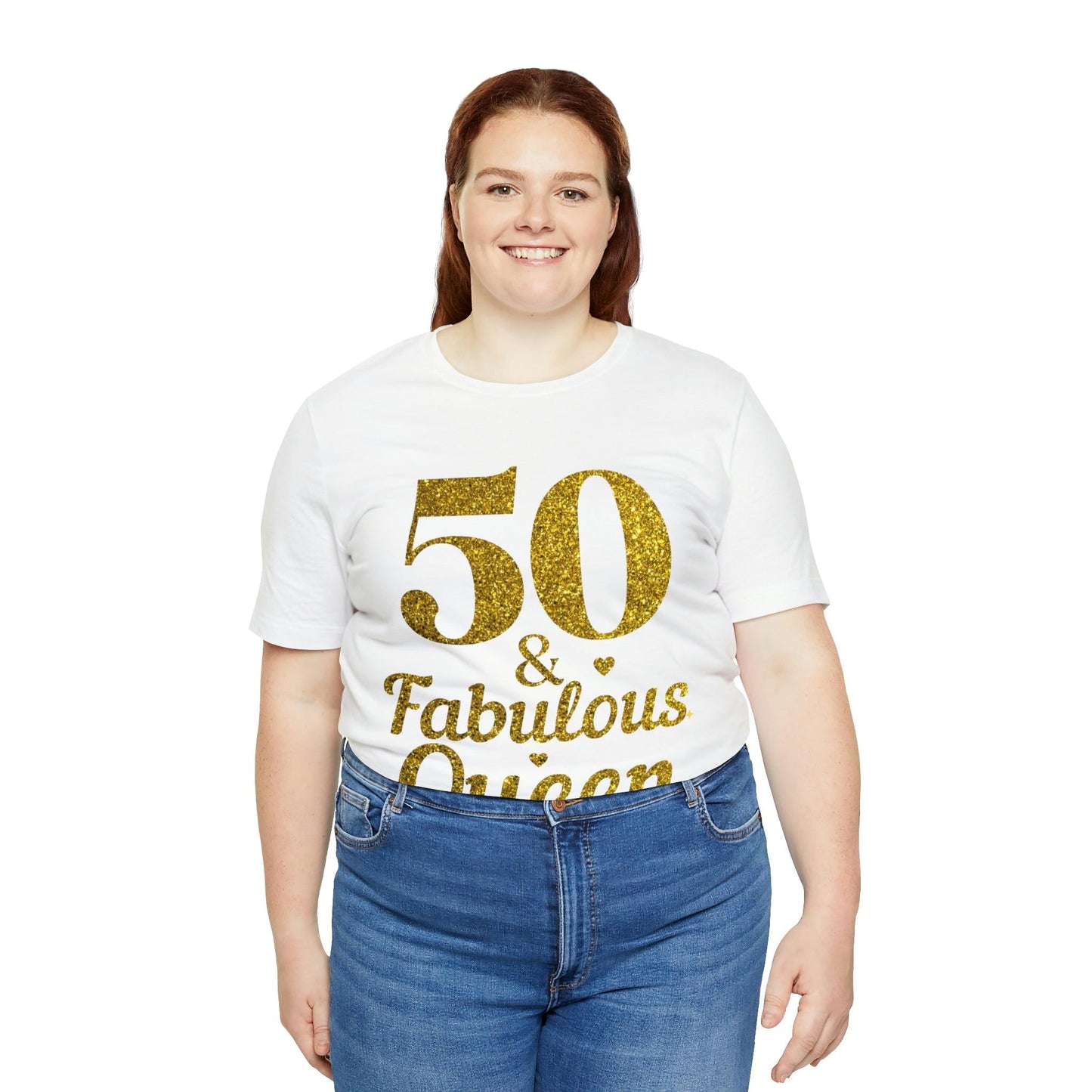 Funny 50th birthday shirt, 50th birthday Tshirt, 50 and fabulous Queen, birthday queen shirt, Gift for 50th birthday, Vintage shirt, birthday gift, birthday girl shirt, mom’s birthday gift, mom gift, wife gift, - Giftsmojo
