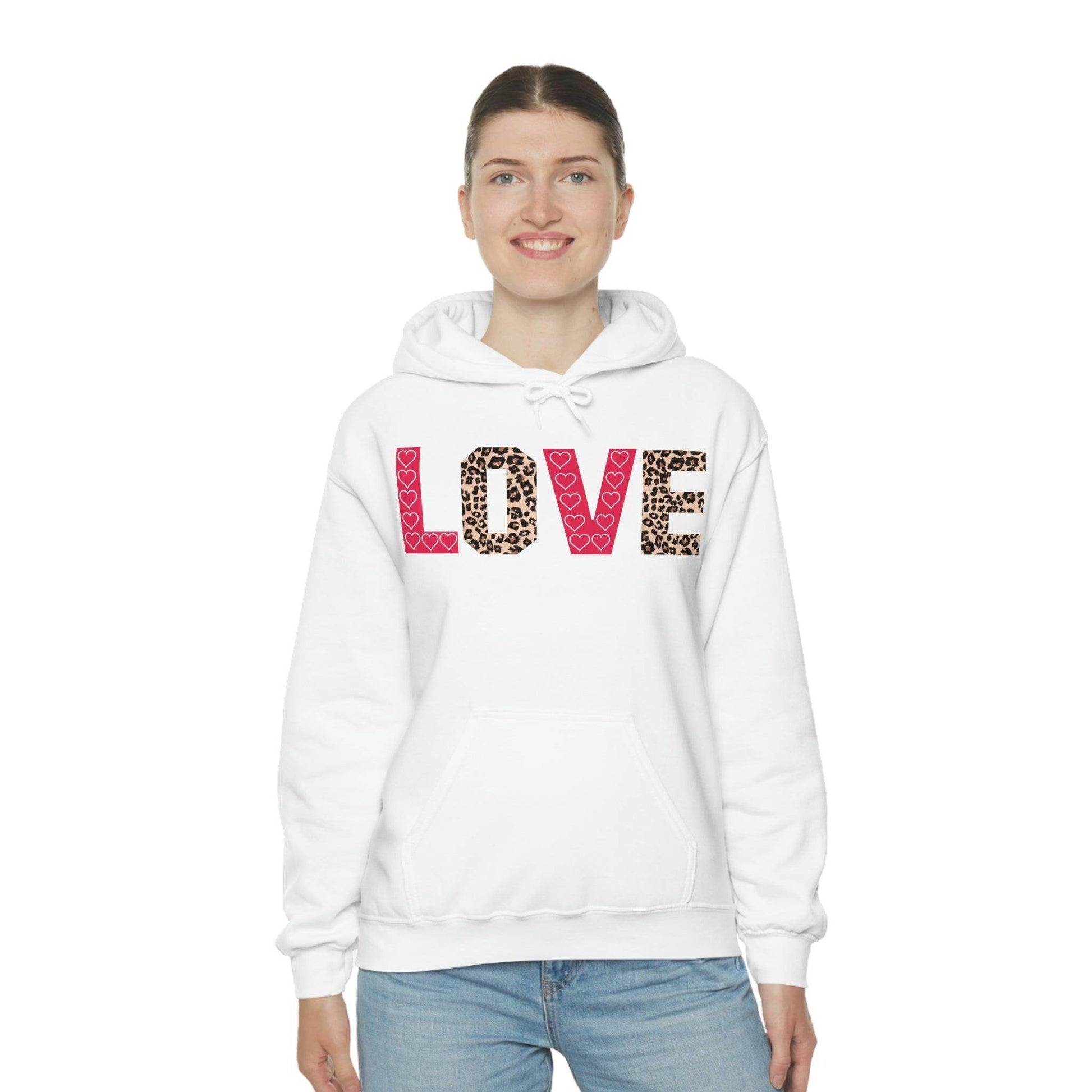 Love Hooded Sweatshirt - Giftsmojo