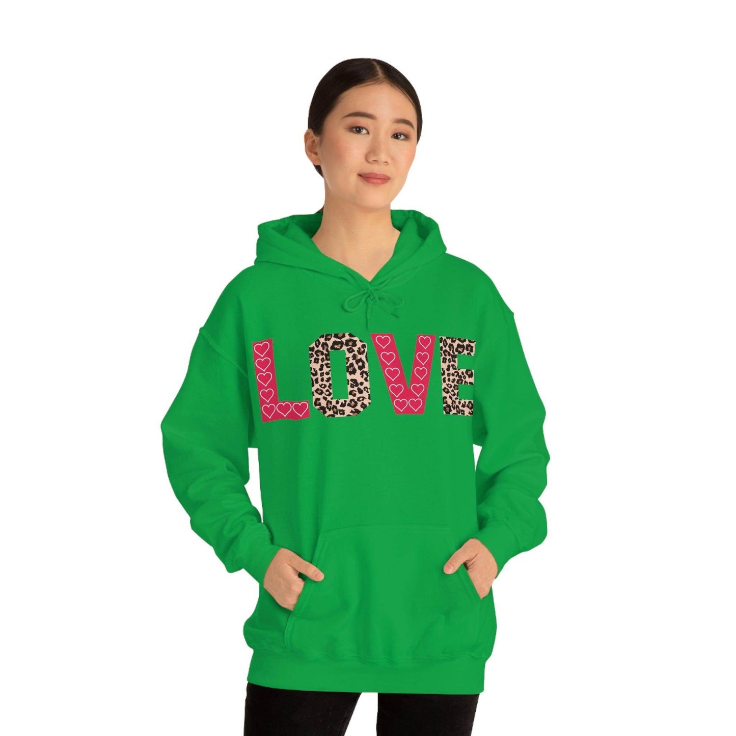 Love Hooded Sweatshirt - Giftsmojo