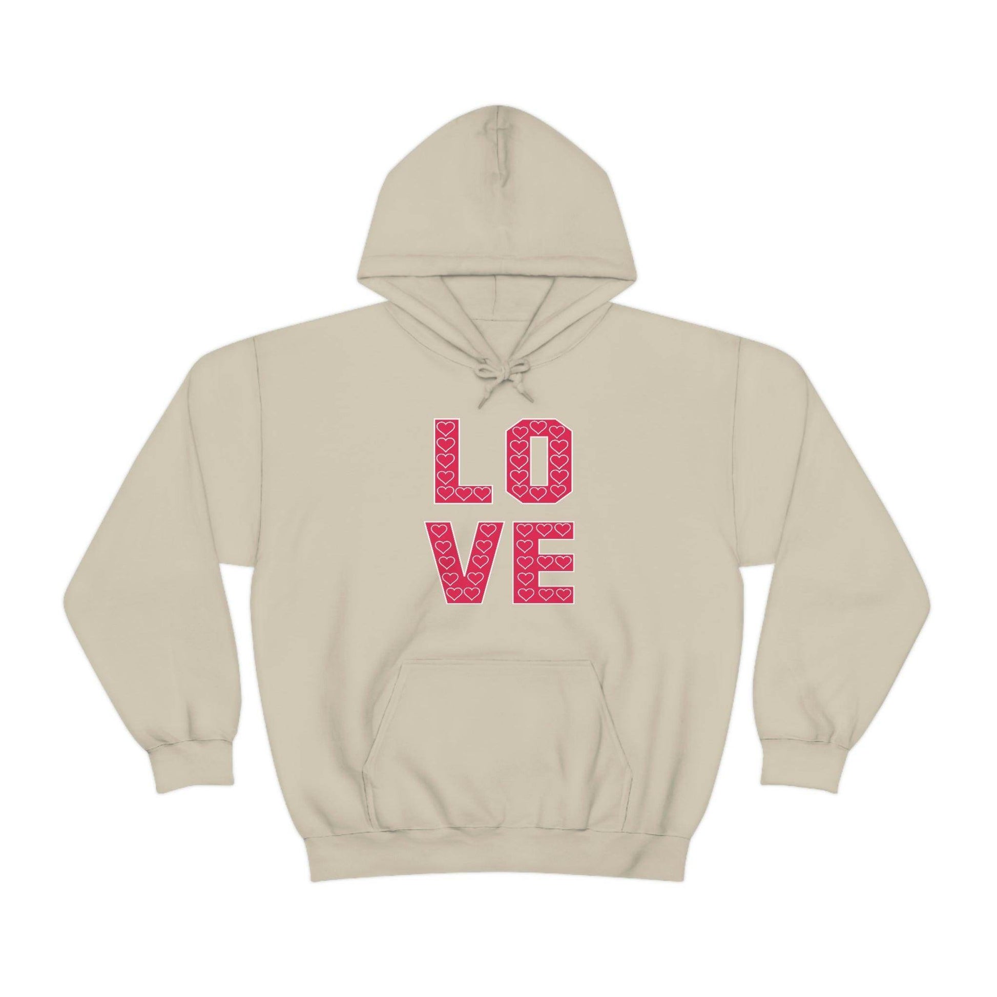 Love Hooded sweatshirt - Giftsmojo