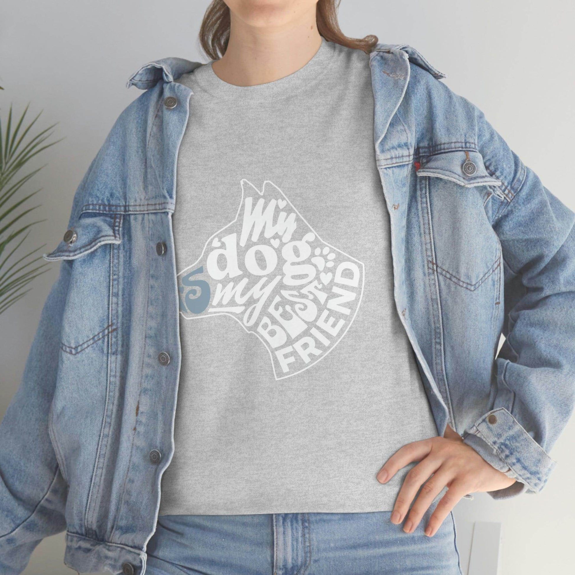 My Dog is My Best Friend Tee - Giftsmojo