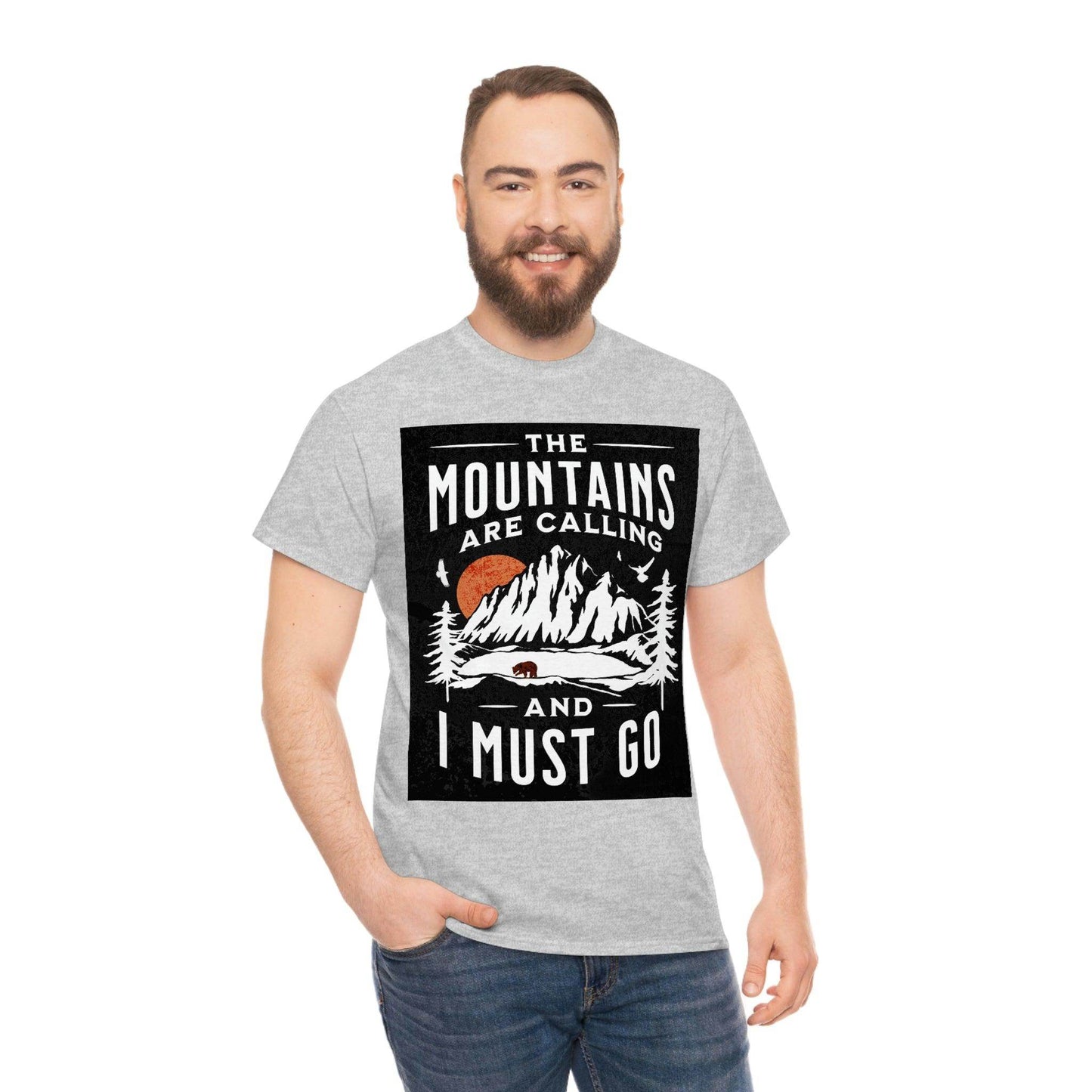 The Mountains are calling Tee - Giftsmojo