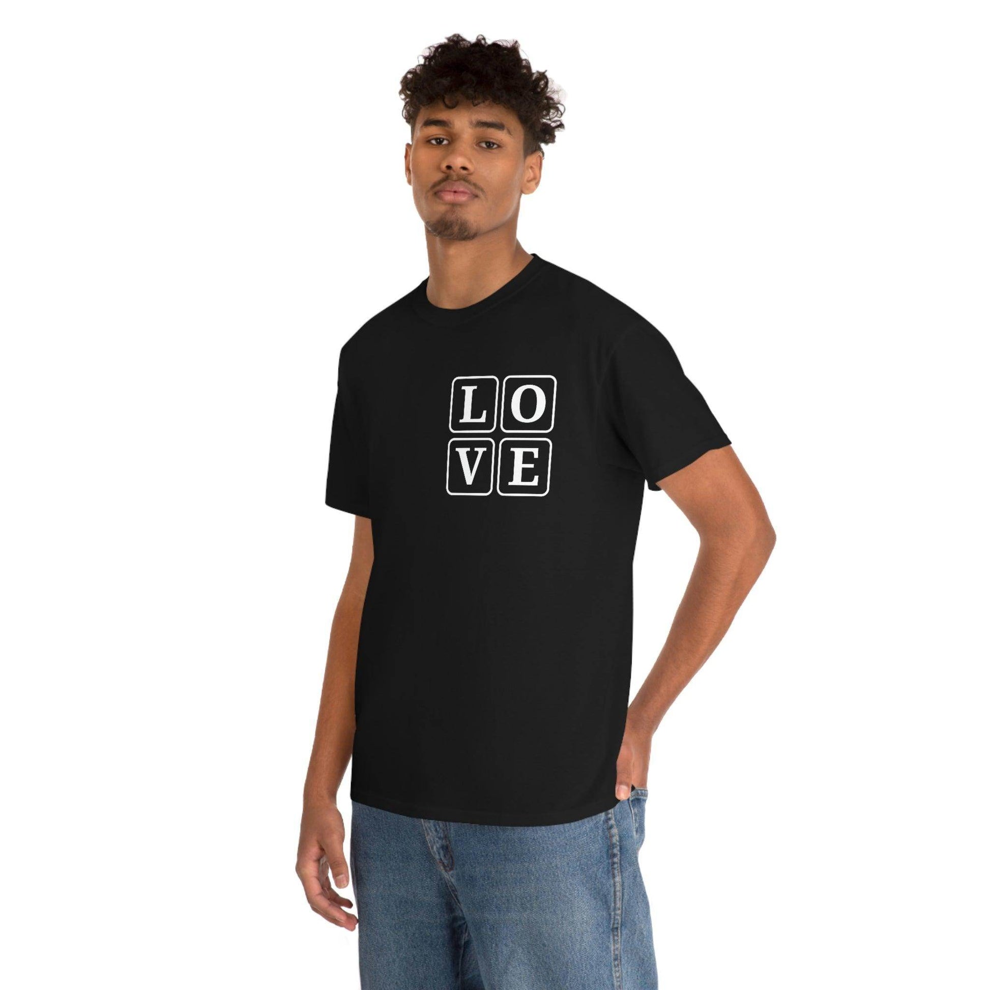Love Square T-Shirt, - Giftsmojo