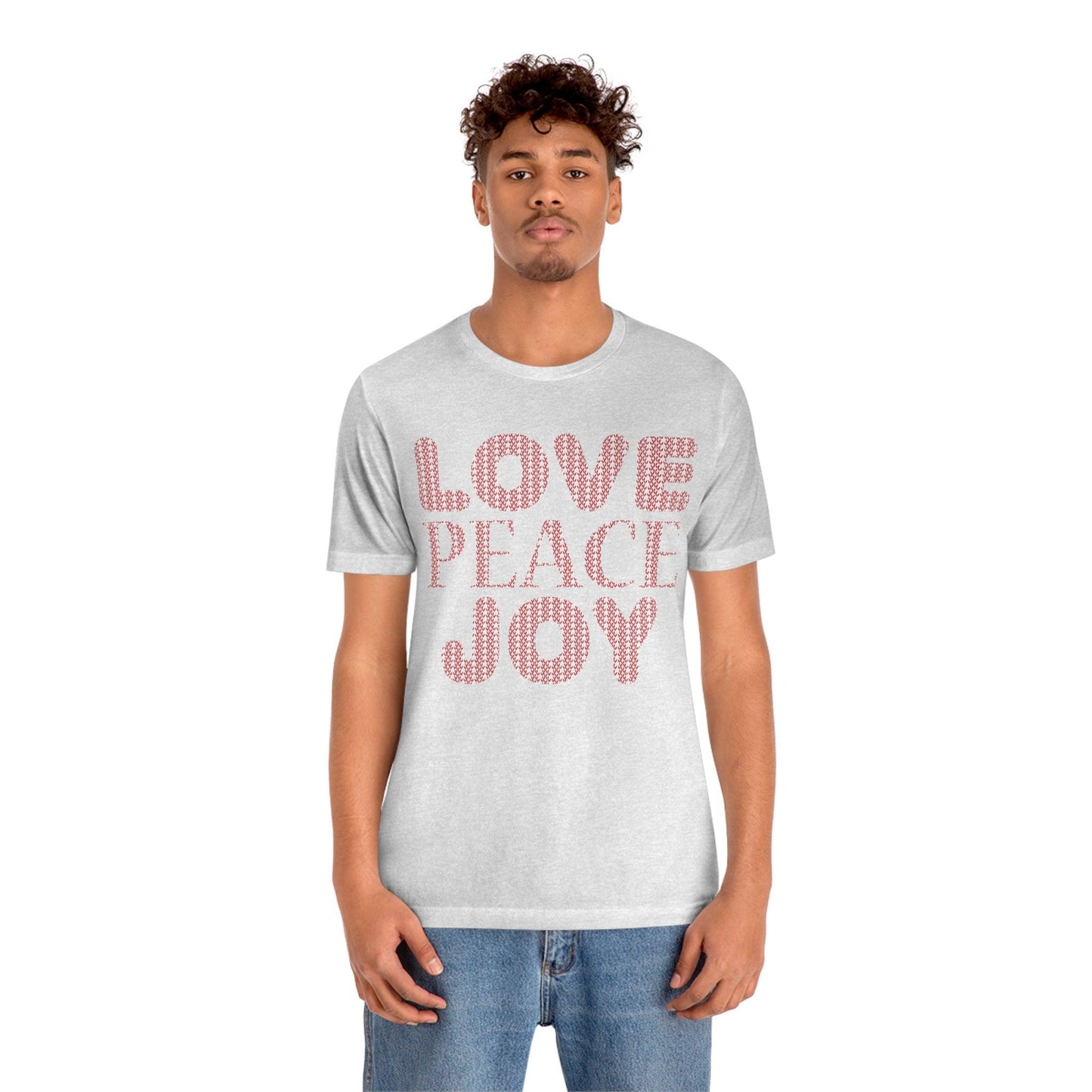 love peace joy Tee - Giftsmojo