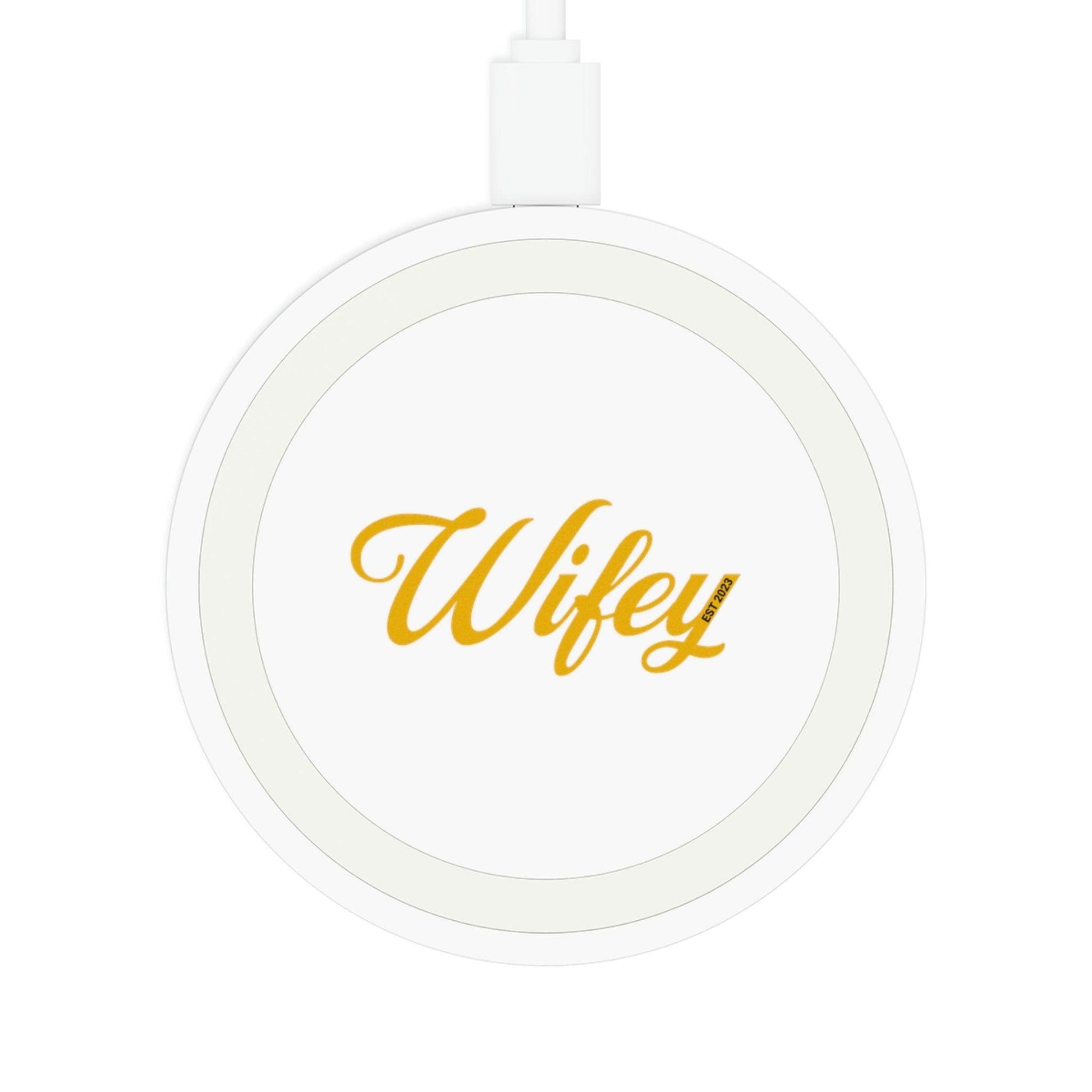Quake Wireless Charging Pad - wifey - Giftsmojo