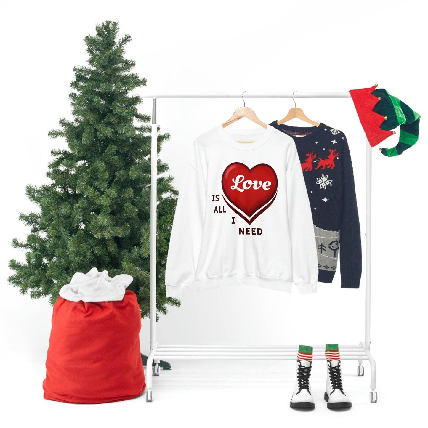 love is all I Need Sweatshirt - Giftsmojo