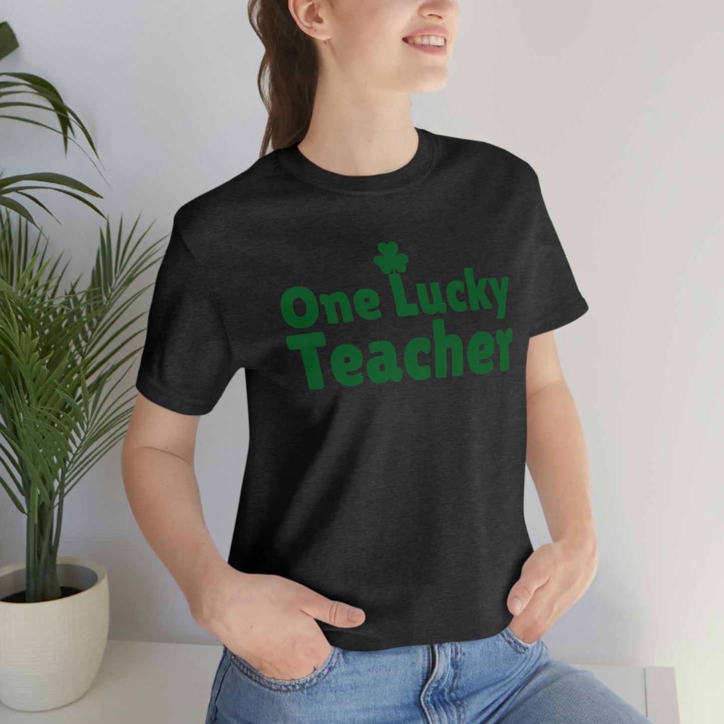 Feeling Lucky Shirt One Lucky Teacher Shirt St Patrick's Day shirt - Funny St Paddy's day Funny Shirt Shamrock shirt shenanigans shirt