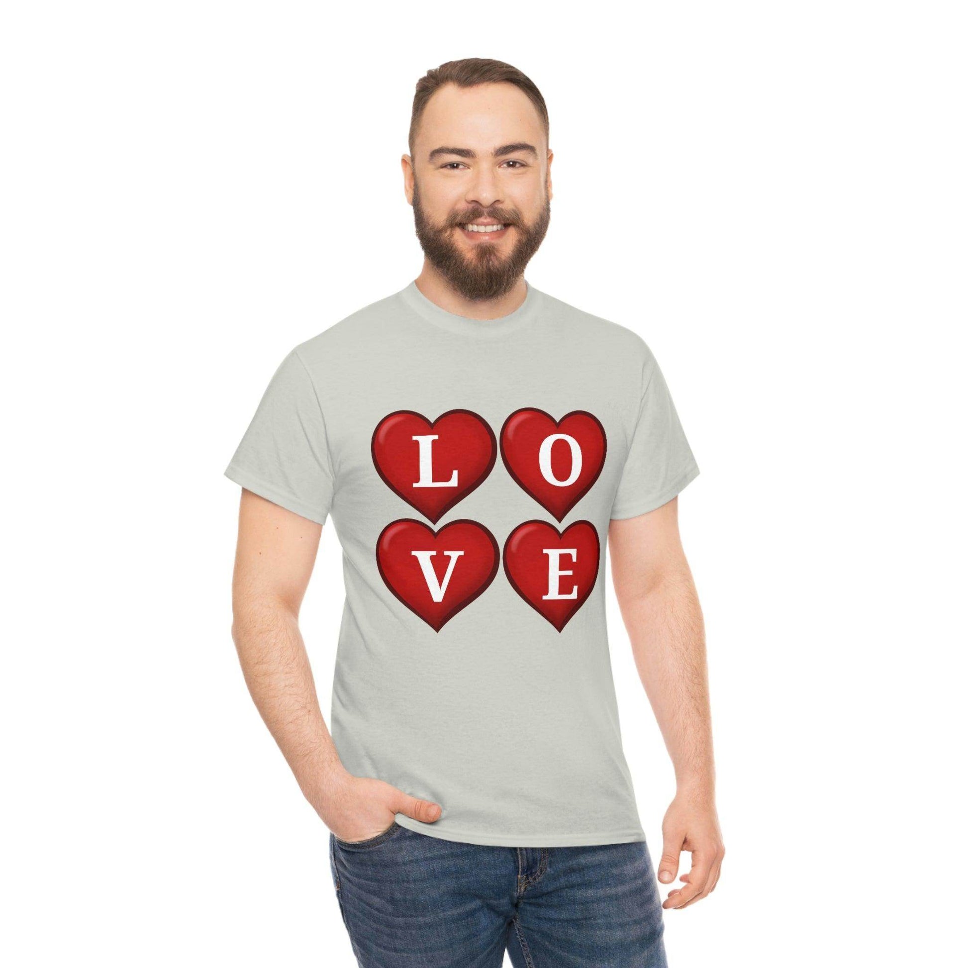 4hearts love Tee - Giftsmojo