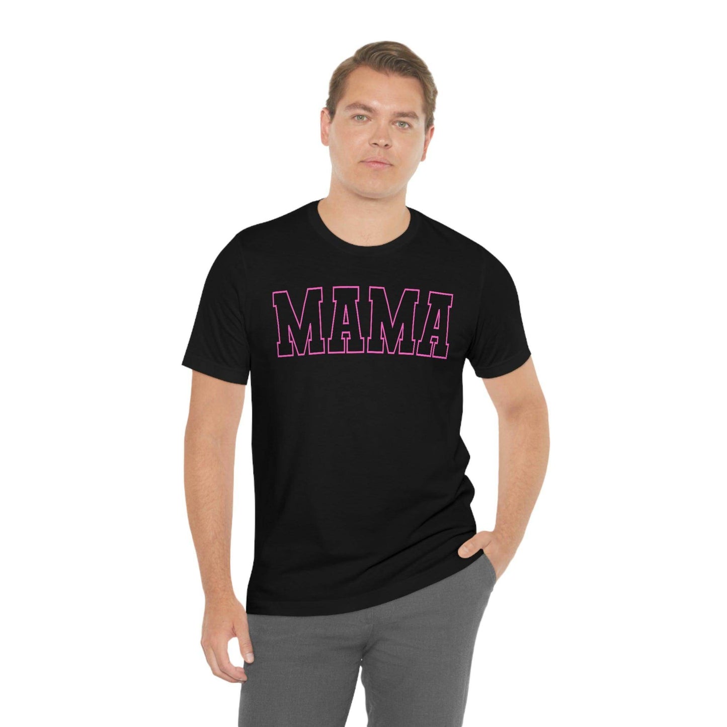 Cute Mama shirt mom shirt gift for her - mothers day shirt mothers day gift mom life shirt - retro mama shirt boy mama shirt mama t-shirt - Giftsmojo