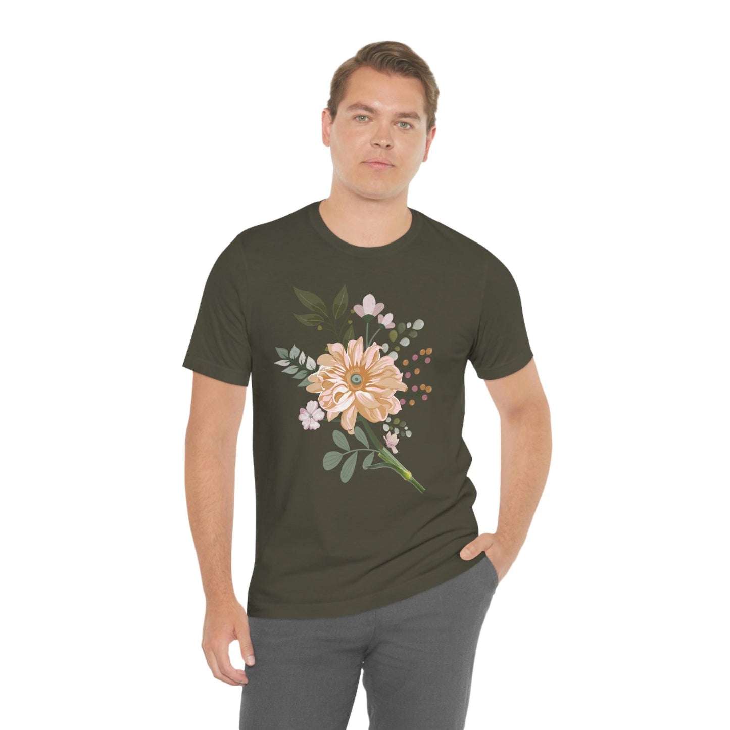 Cute Flower T-shirt - Nature lover Shirt - Cute Flower lover shirt - Giftsmojo
