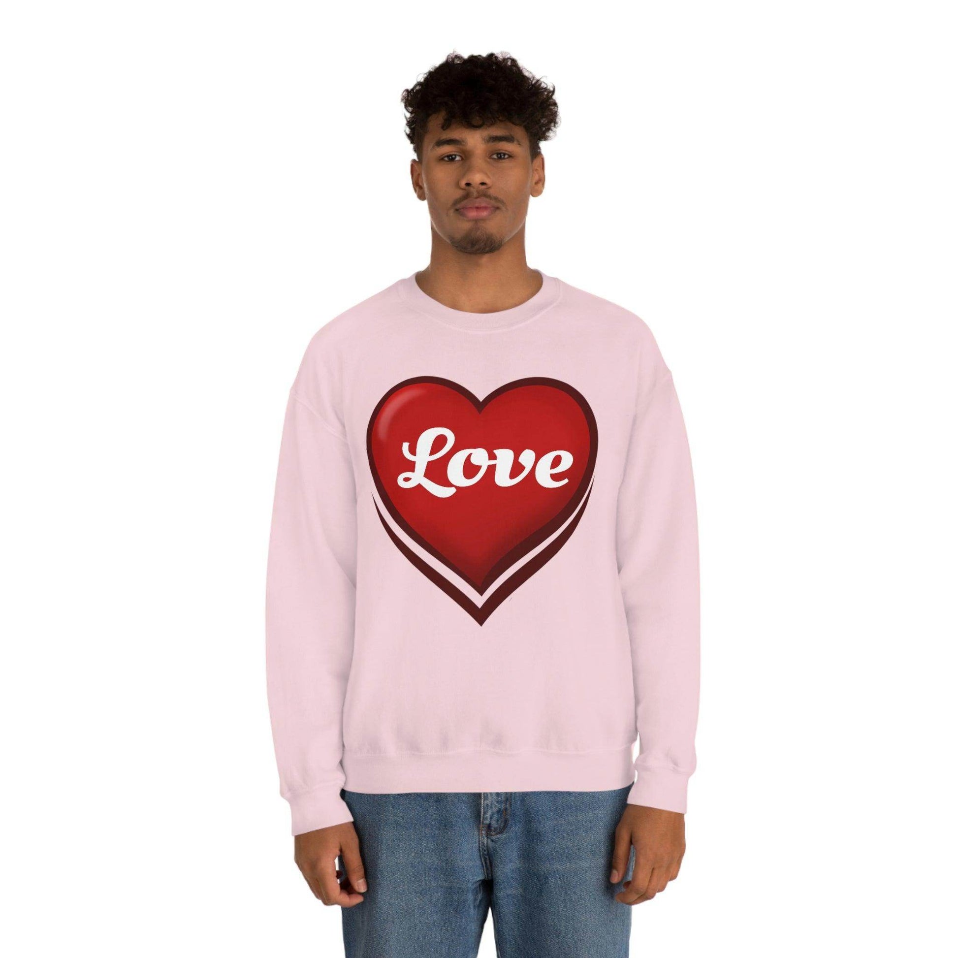 Love Sweatshirt, Valentine's Gift, - Giftsmojo
