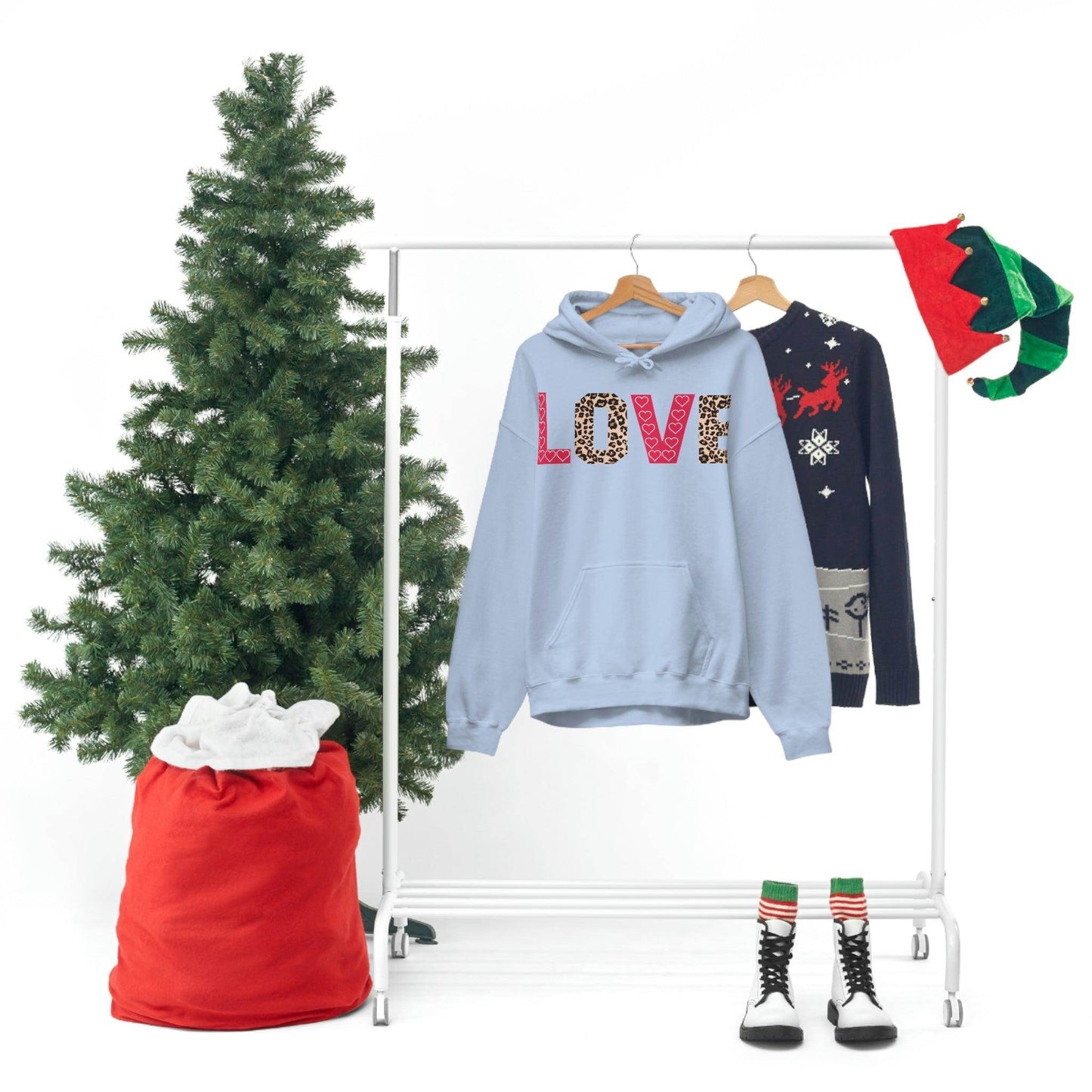 Love Hooded Sweatshirt - Giftsmojo