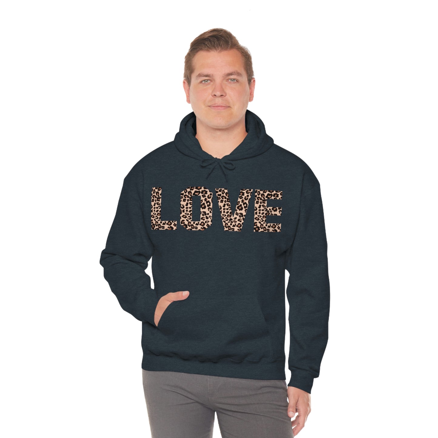 Leopard print Hooded Sweatshirt