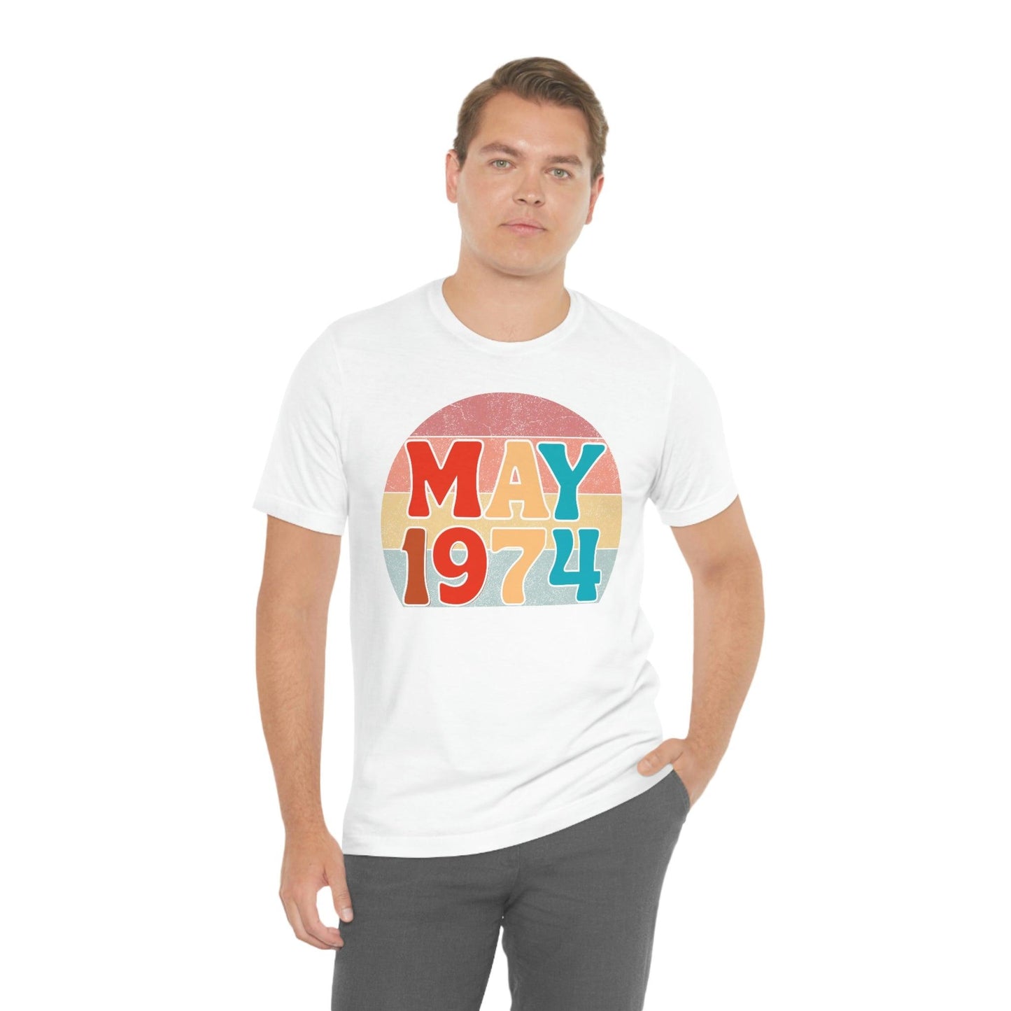 49th Birthday Shirt, 1974 Shirt, 49th Birthday Tee, Vintage 1974 Shirt, 49th Birthday Gifts, 1974 Birthday Shirt, 49th Birthday Gift - Giftsmojo