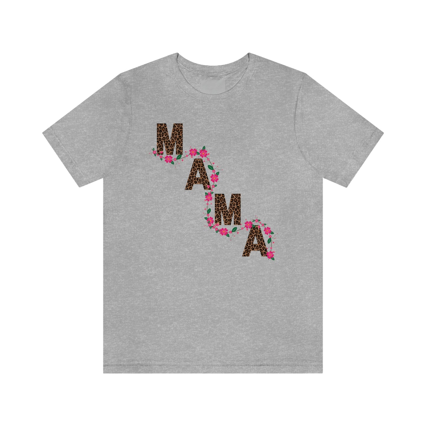 Leopard print Mama shirt Flower mama shirt - Leopard Mama Shirt mothers day shirt new mom shirt