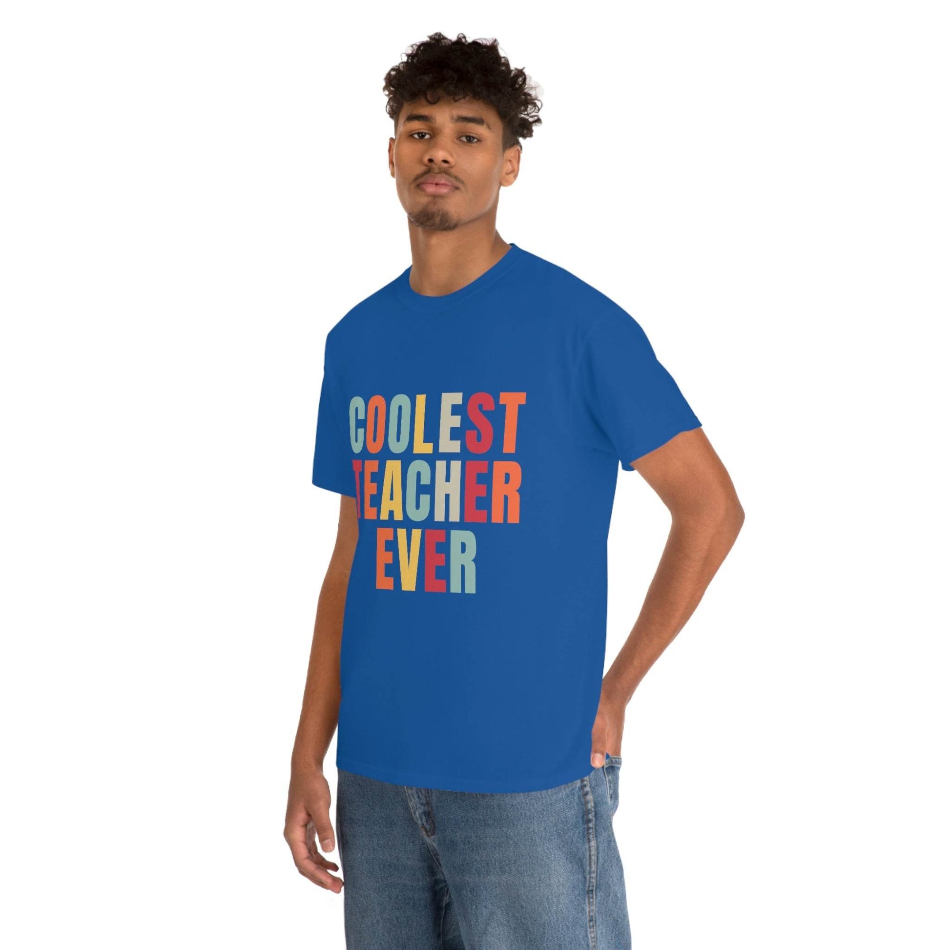 Coolest Teacher Ever Shirt - Giftsmojo