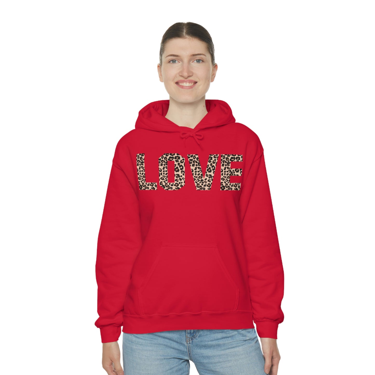 Leopard print Hooded Sweatshirt