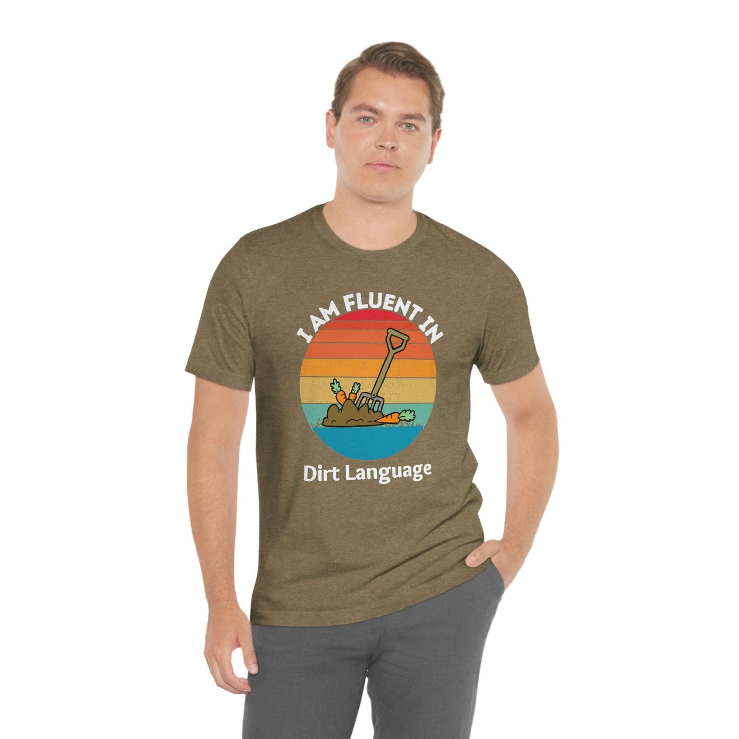 Gardener shirt Garden t-shirt Botanical Shirt Plant Lover Shirt Gardener Gift, Garden Shirt, Garden Tee I am fluent in dirt language