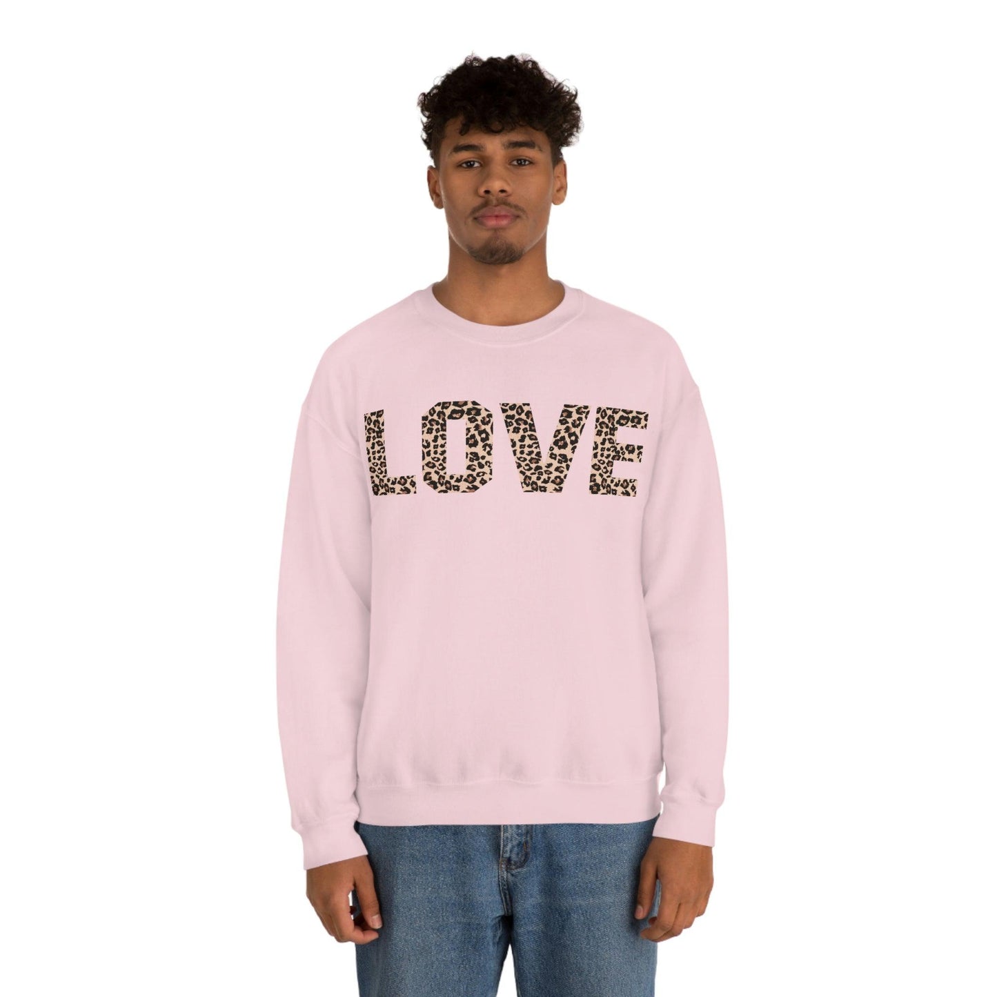 Leopard print love Sweatshirt