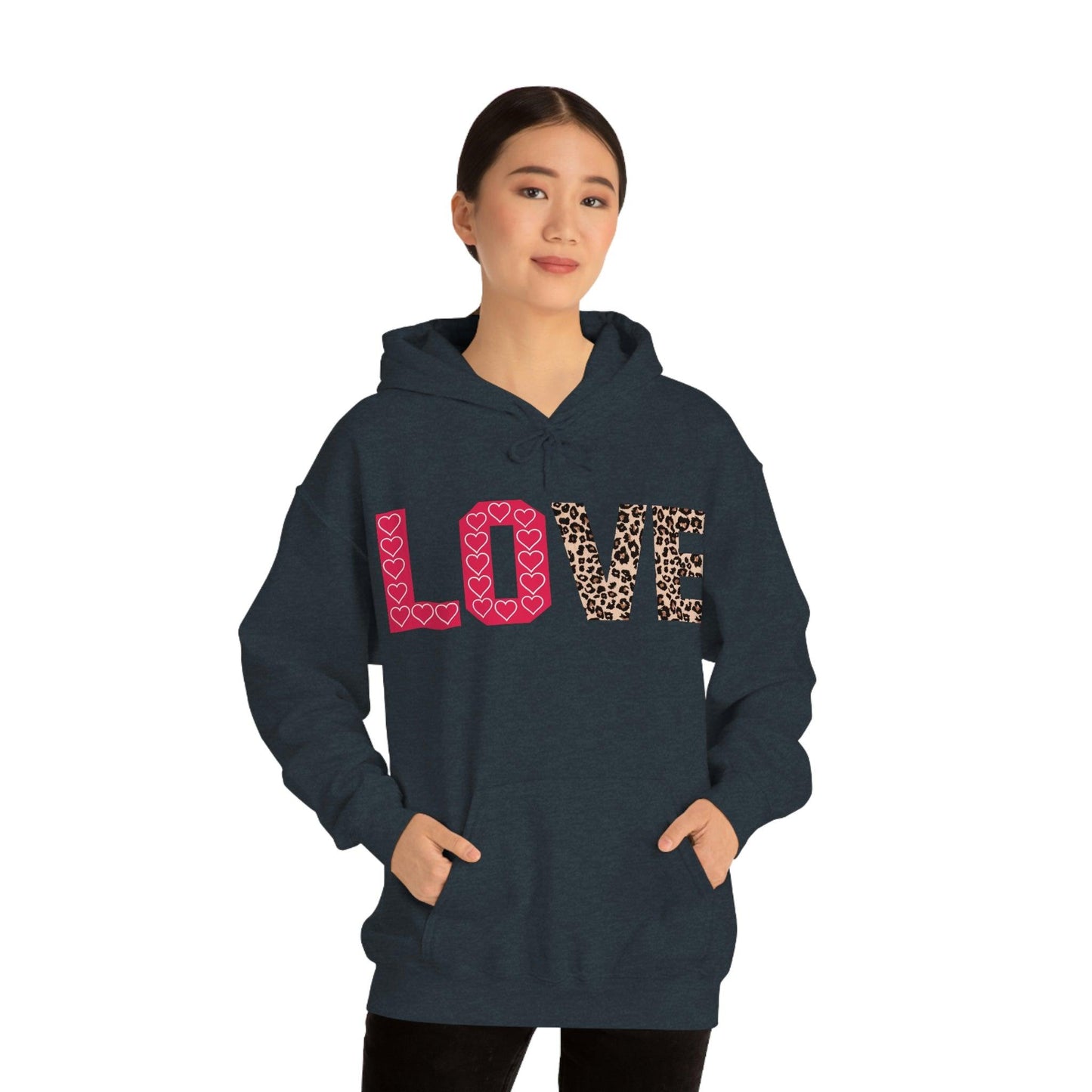 Leopard print Hooded Sweatshirt