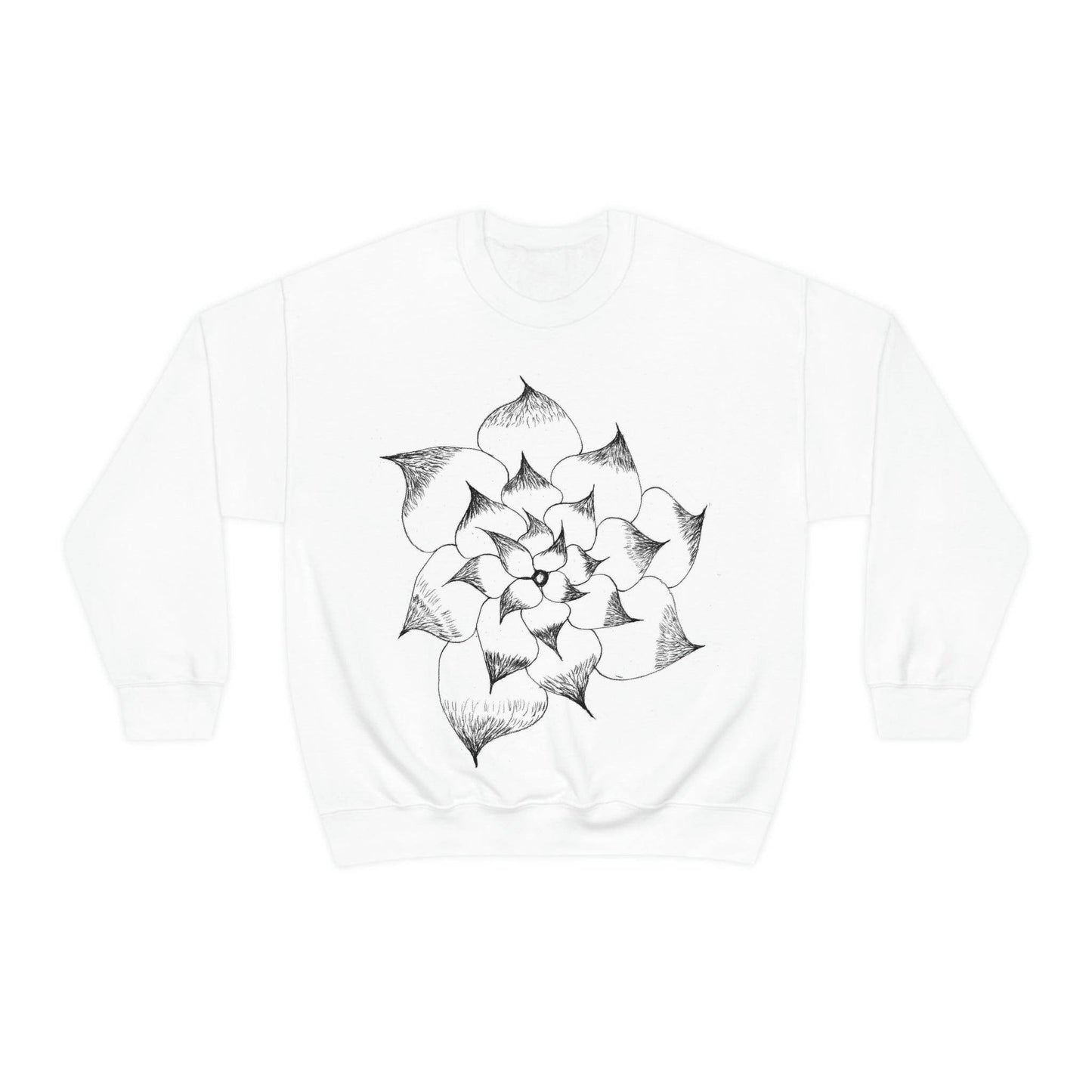 Flower Sweatshirt, floral sweatshirt flower shirt wildflower sweatshirt - Giftsmojo