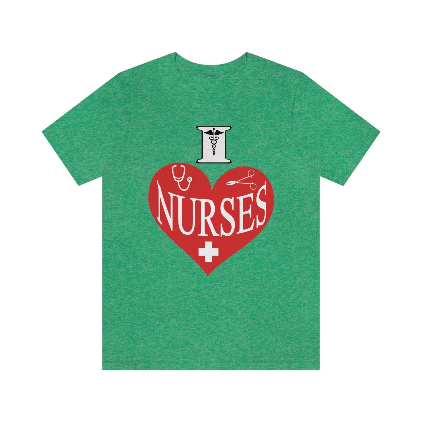 I love Nurses Tee - Giftsmojo