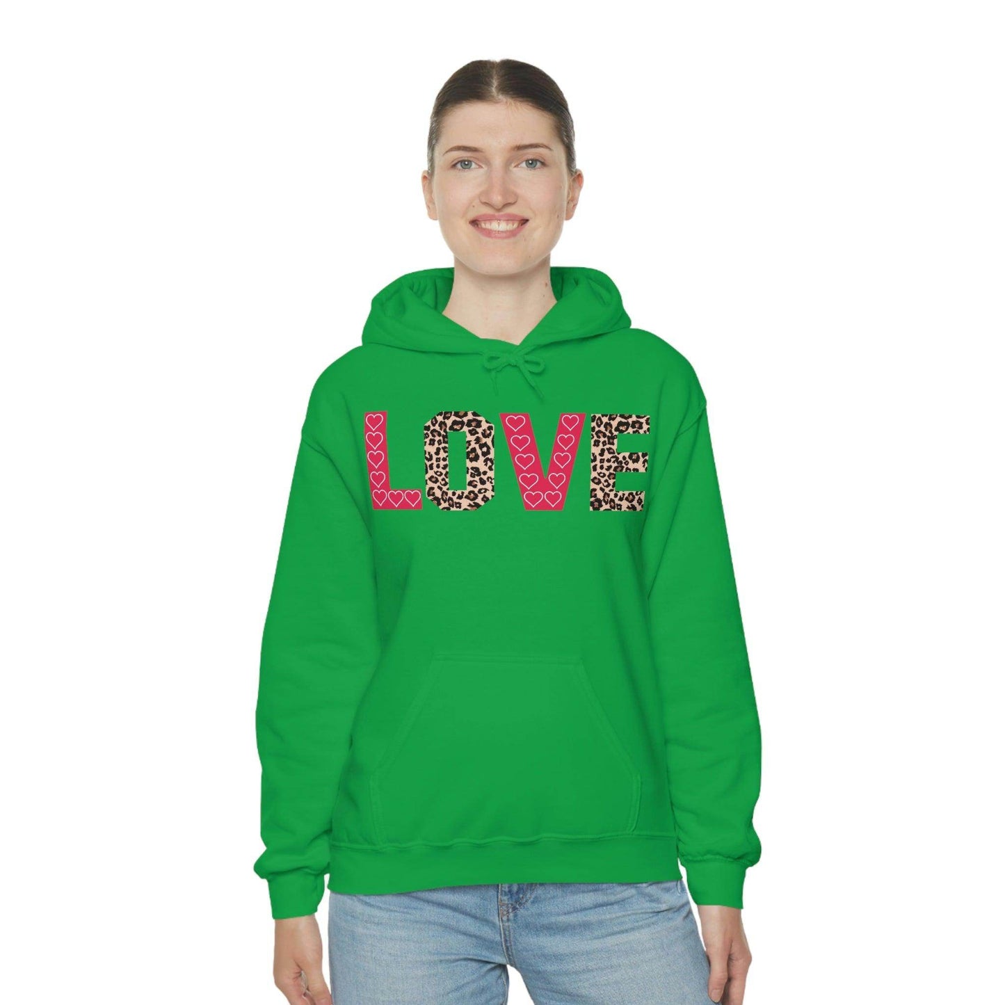 Love Hooded Sweatshirt - Giftsmojo