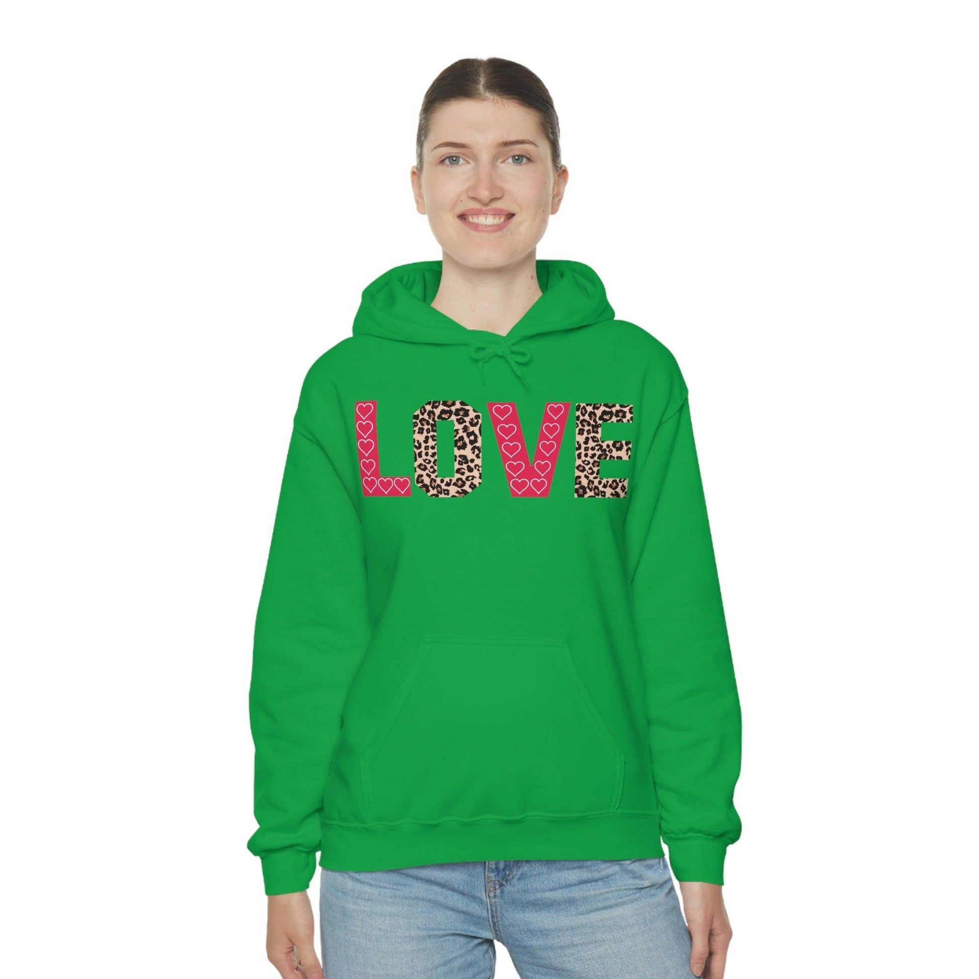 Love Hooded Sweatshirt - Giftsmojo