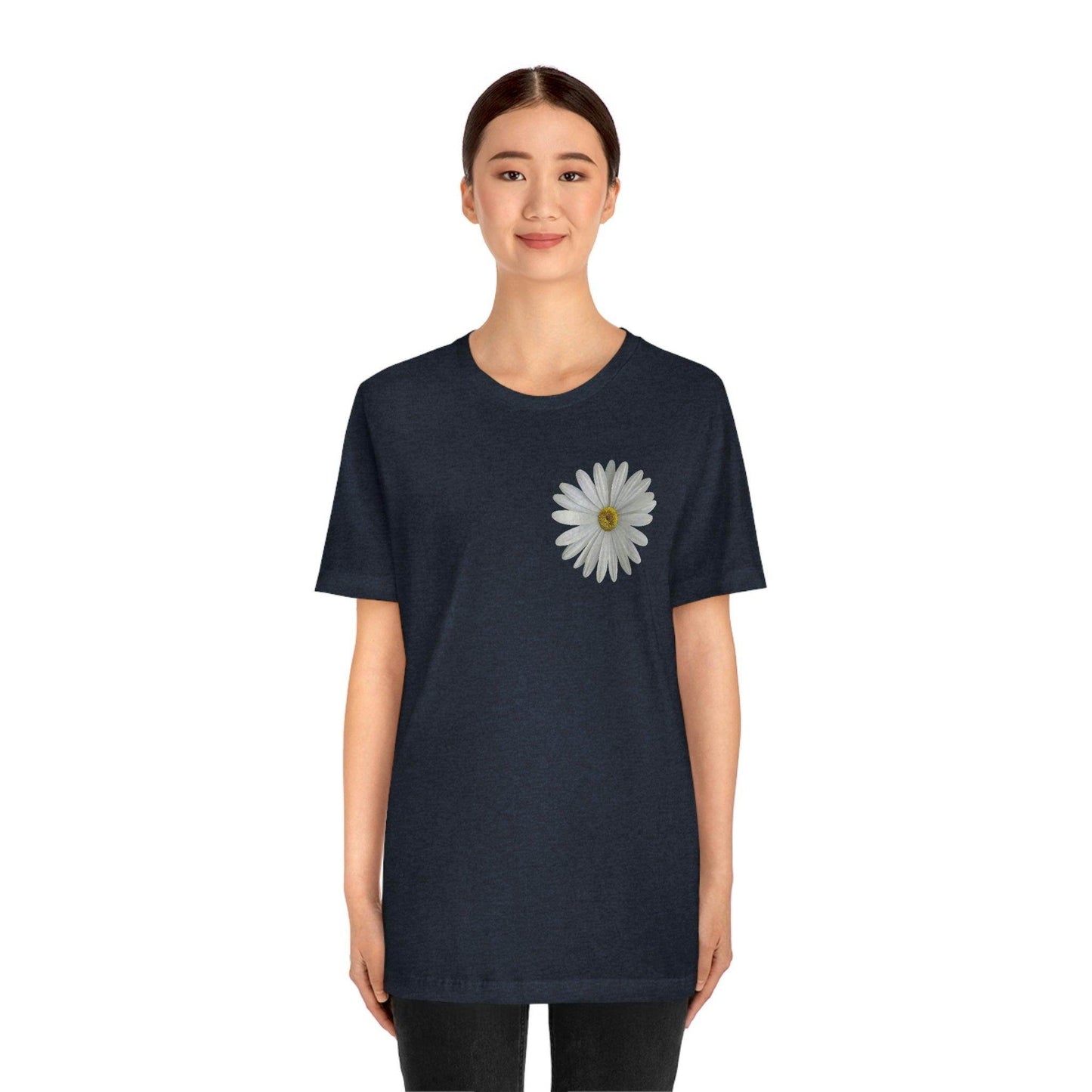 Daisy Shirt Floral Shirt Gift, Boho Shirt, Birth Month Flower, Gift For Mom, Daisy Women Shirt Flower Tee Summer Shirt, - Giftsmojo