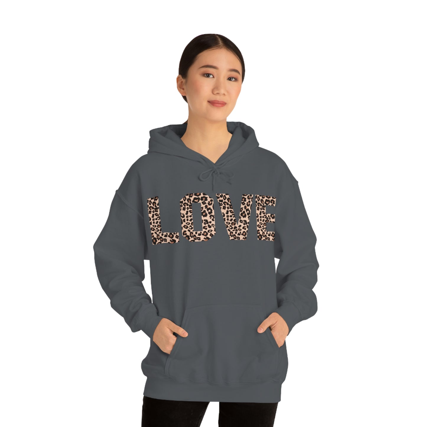 Leopard print Hooded Sweatshirt