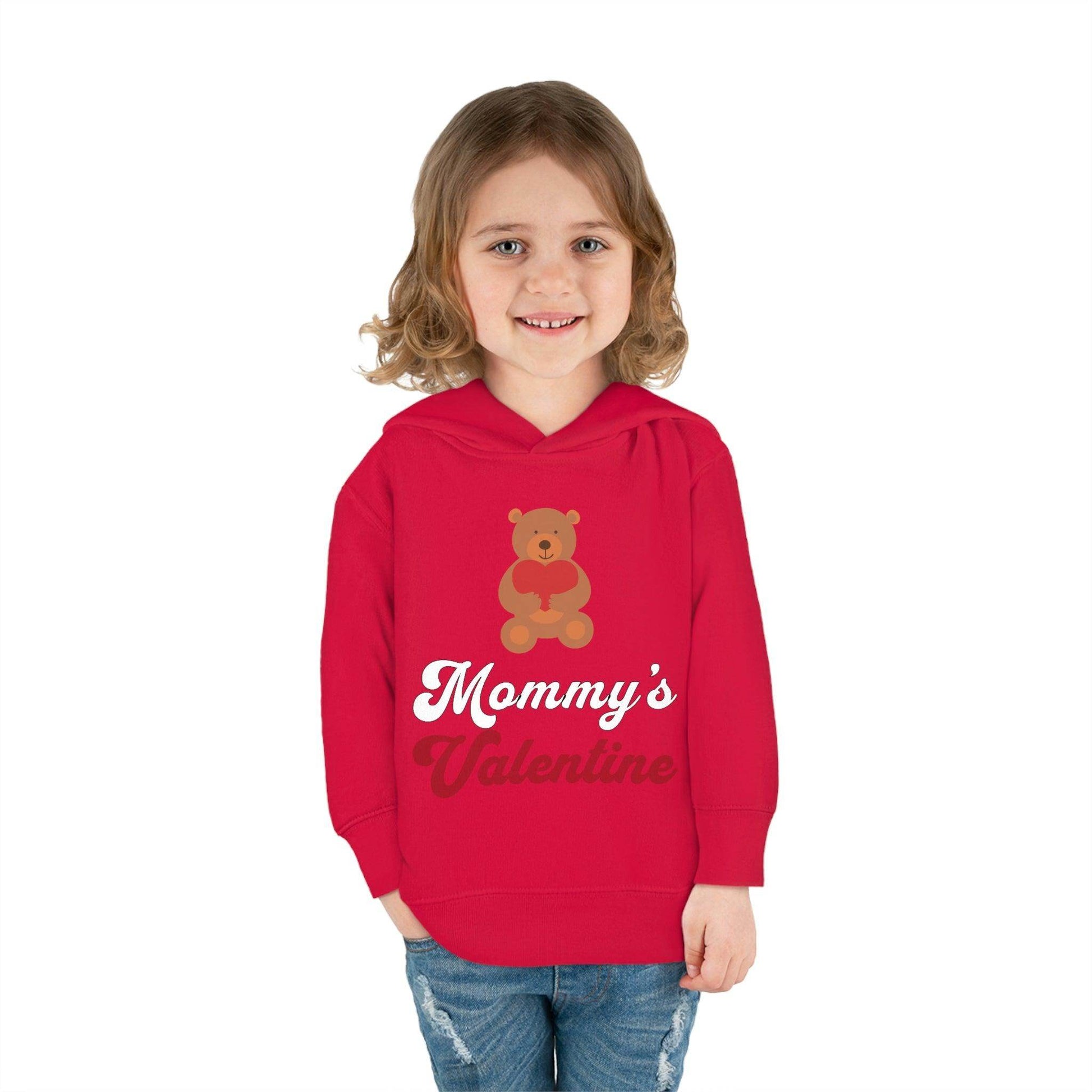 Mommy's Valentine - Custom Kids Valentines Day Sweatshirt - Giftsmojo