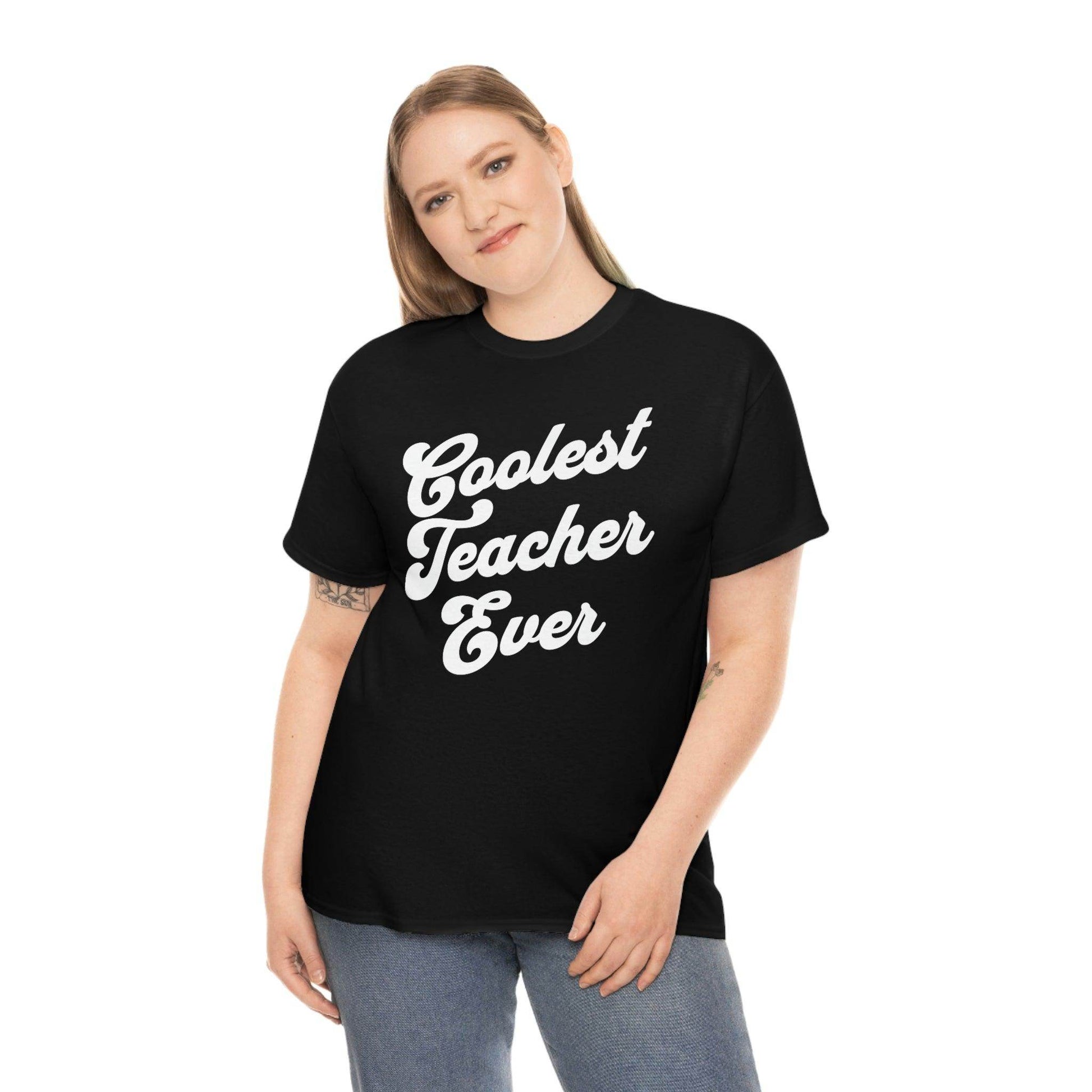 Coolest Teacher Ever Shirt - Giftsmojo