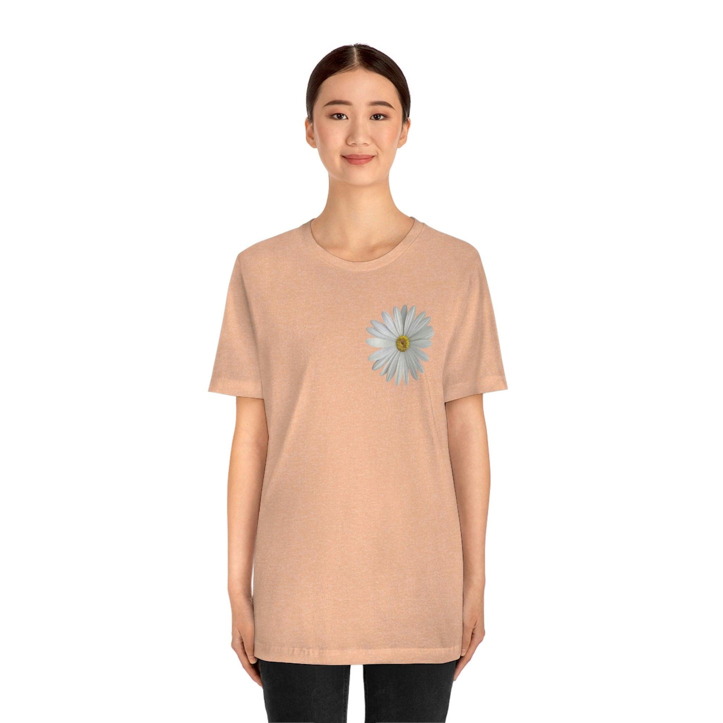 Daisy Shirt Floral Shirt Gift, Boho Shirt, Birth Month Flower, Gift For Mom, Daisy Women Shirt Flower Tee Summer Shirt, - Giftsmojo