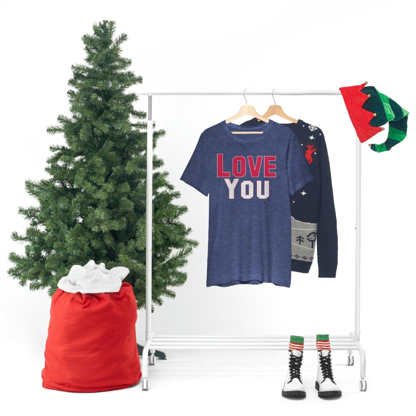 Love you T-shirt - Giftsmojo