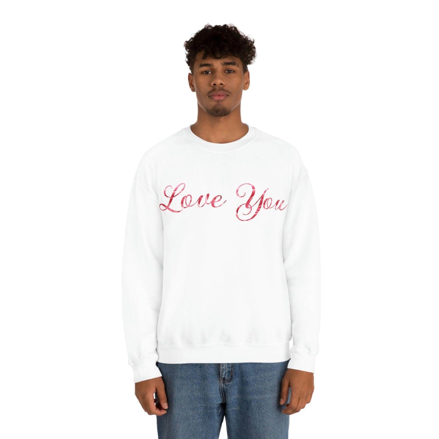 Love You Sweatshirt, love shirt, wedding gift, engagement gift, anniversary gift, couple shirt, matching shirt - Giftsmojo