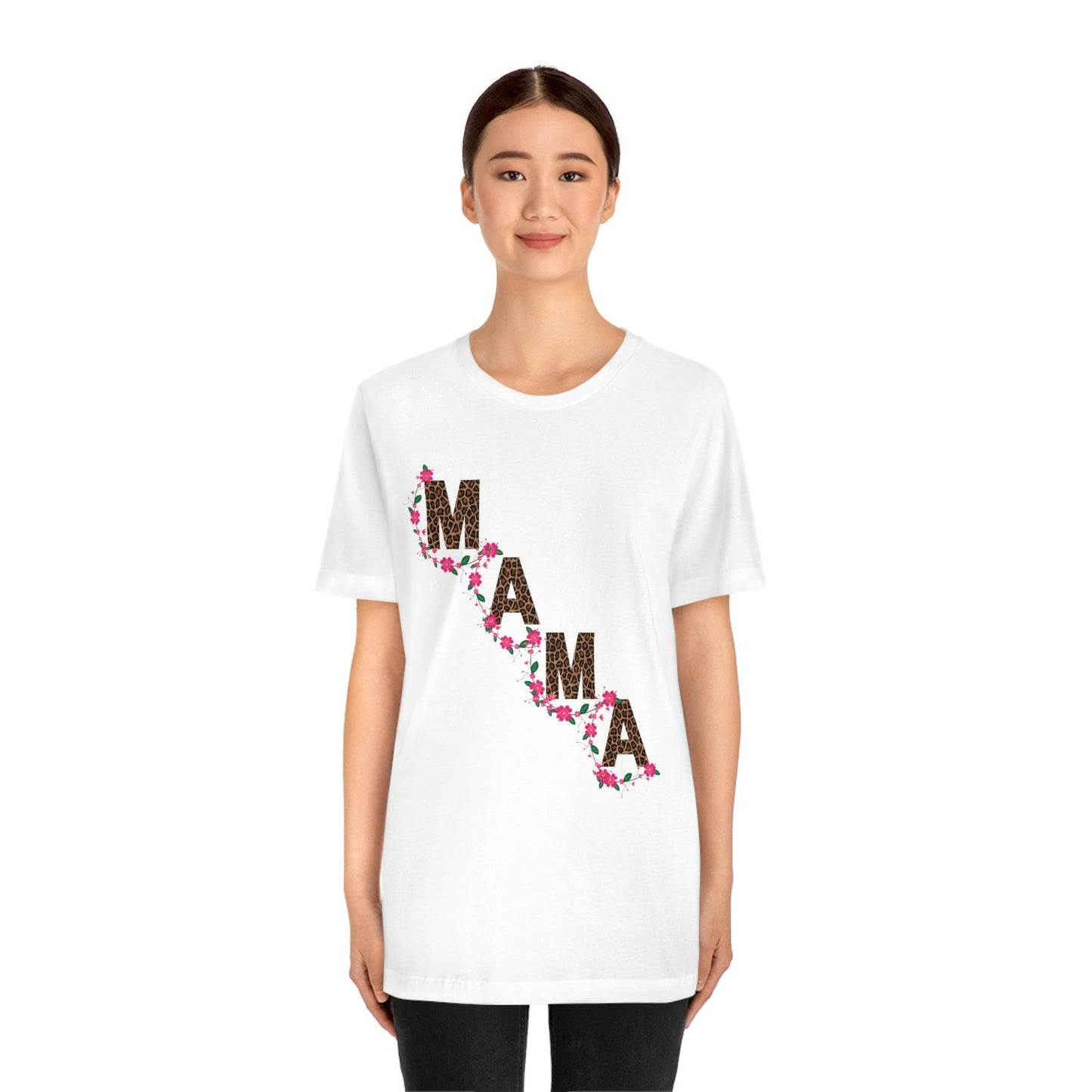 Leopard print Mama shirt - Leopard Mama Shirt mothers day shirt new mom shirt - Giftsmojo