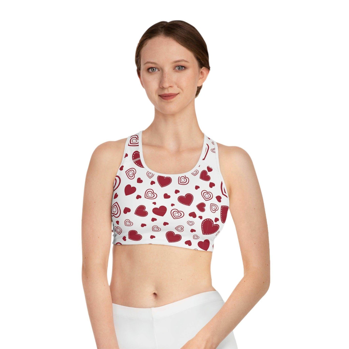 Valentine Sports Bra for Her - Giftsmojo