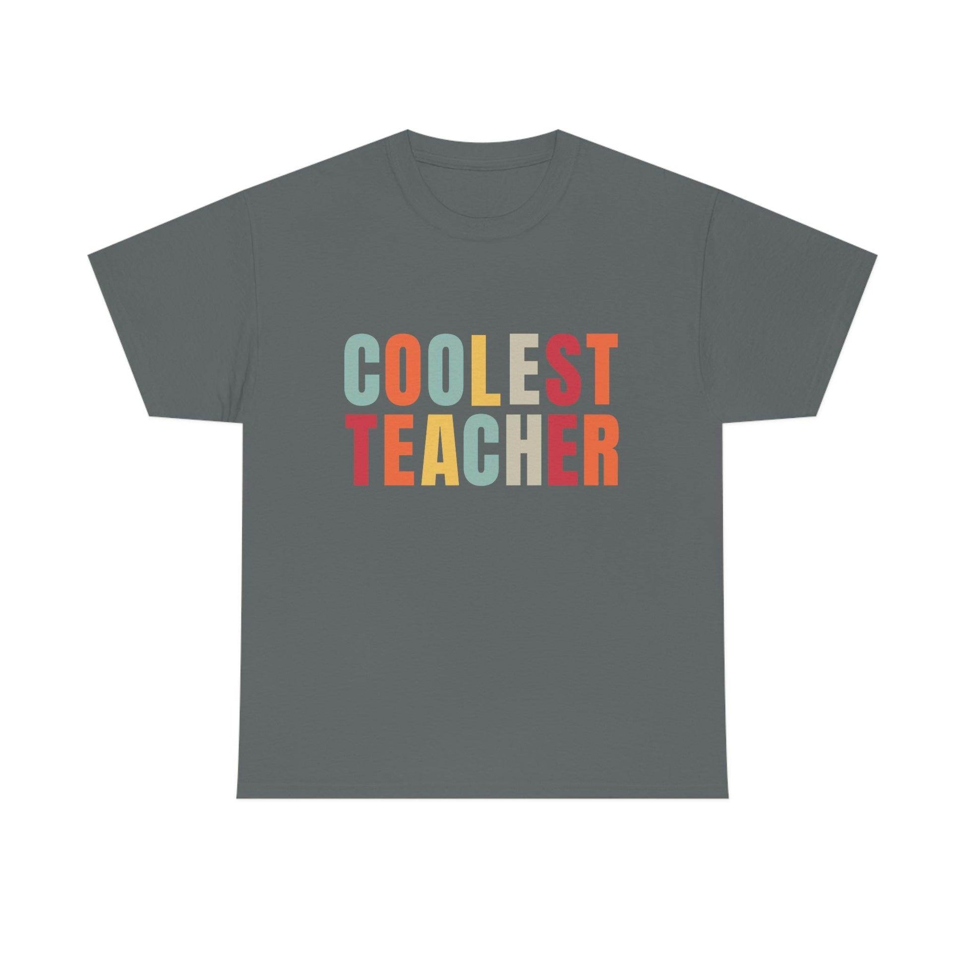 Teacher appreciation gift - Coolest Teacher Shirt - Teacher shirt - Giftsmojo