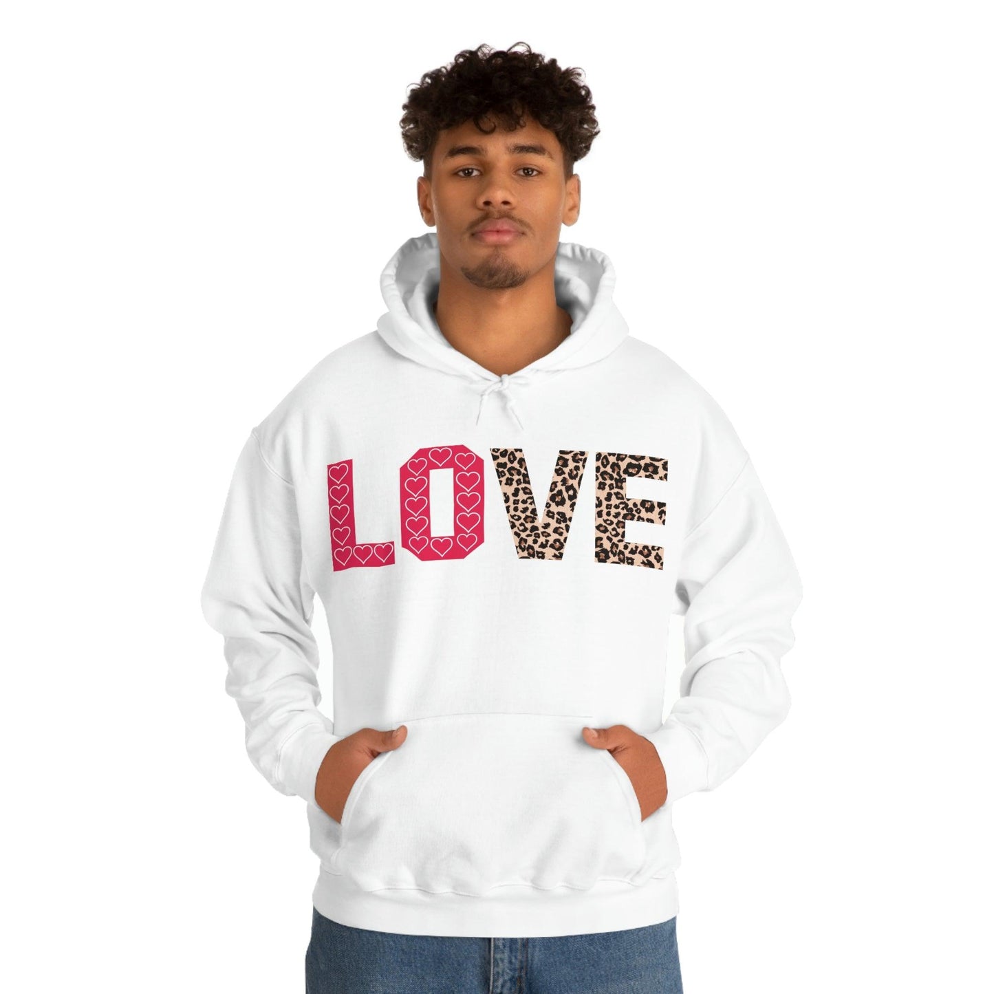 Leopard print Hooded Sweatshirt